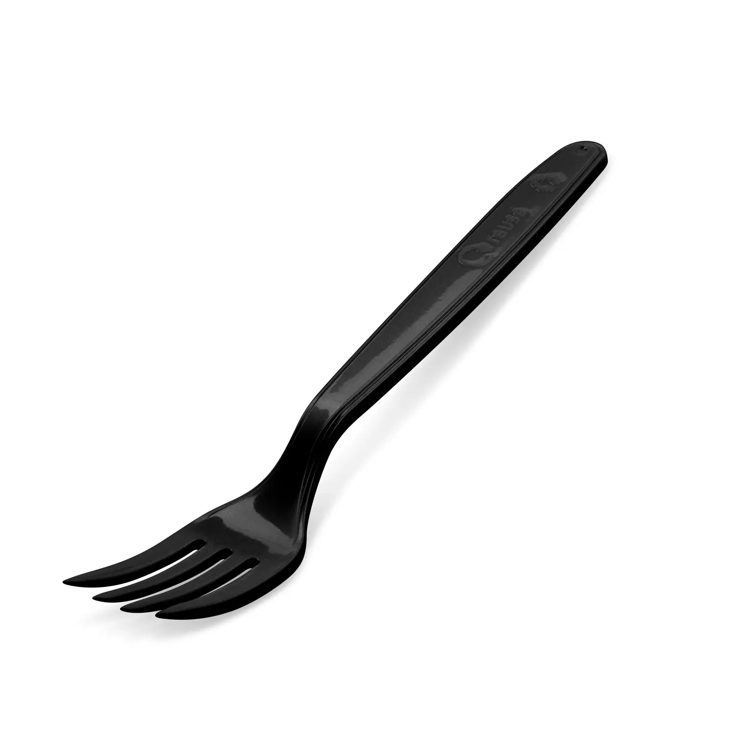 Wiederverwendbare Gabel & Messer schwarz 18,5cm | LogiPack GeRo