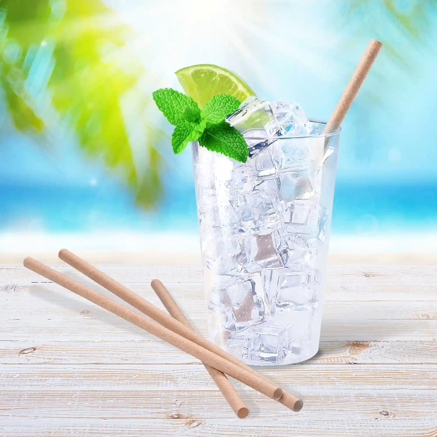 Trinkhalm kraft Jumbo