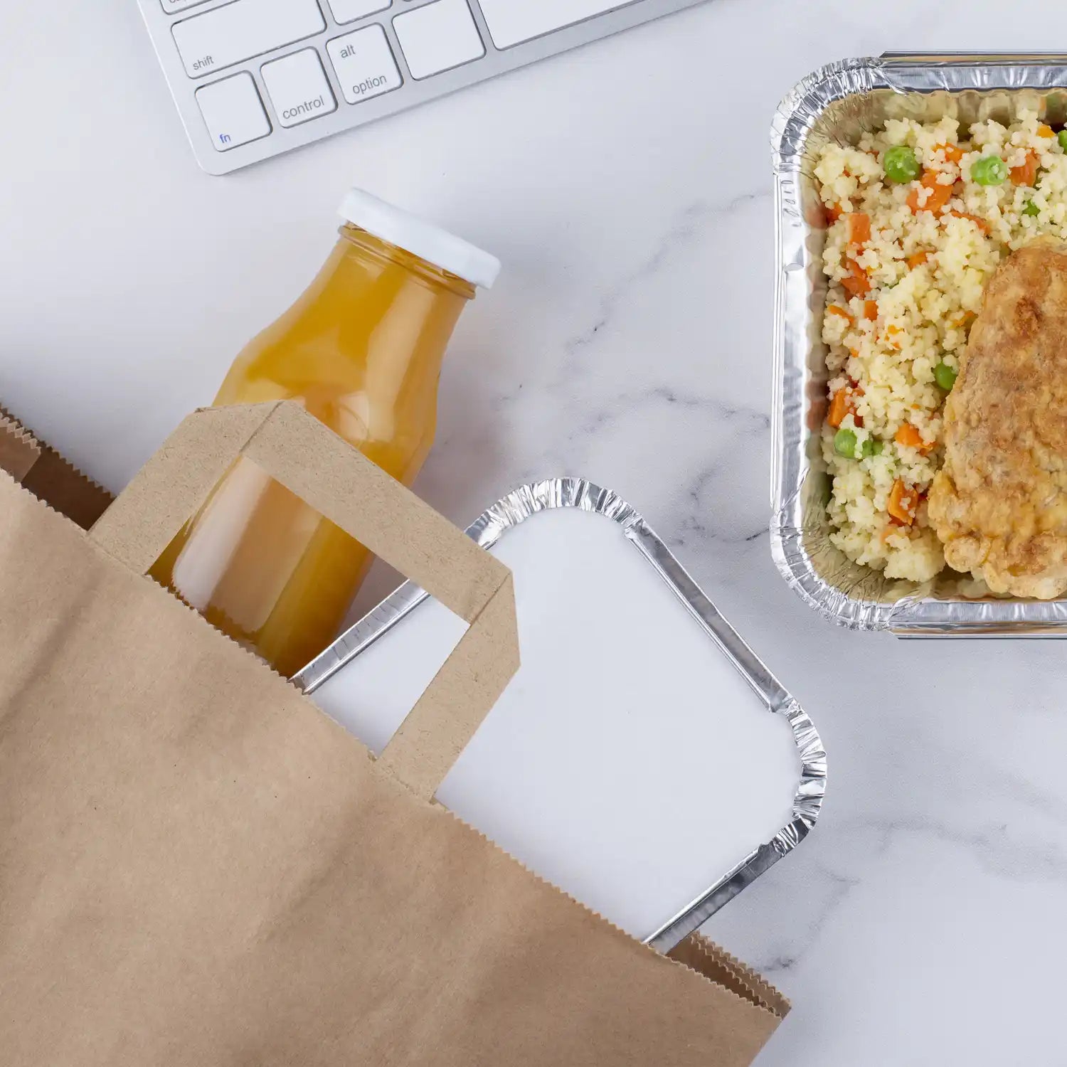 Alu-Schale inkl. Deckel