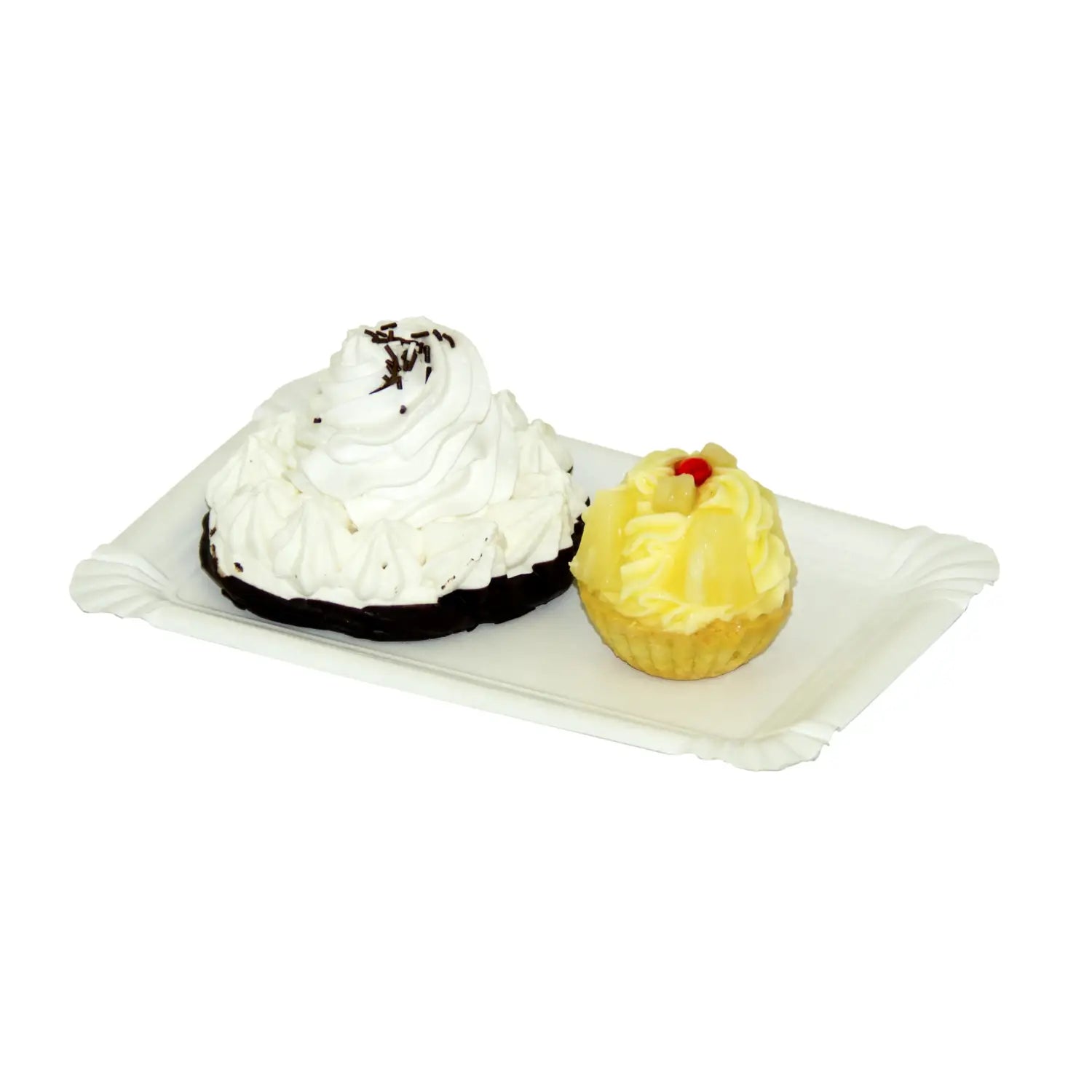 Pappteller rechteckig