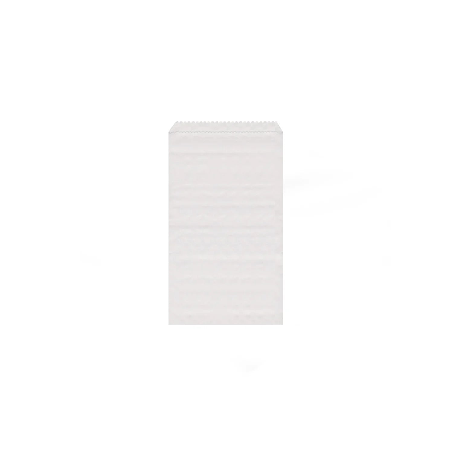 Papier Flachbeutel weiß