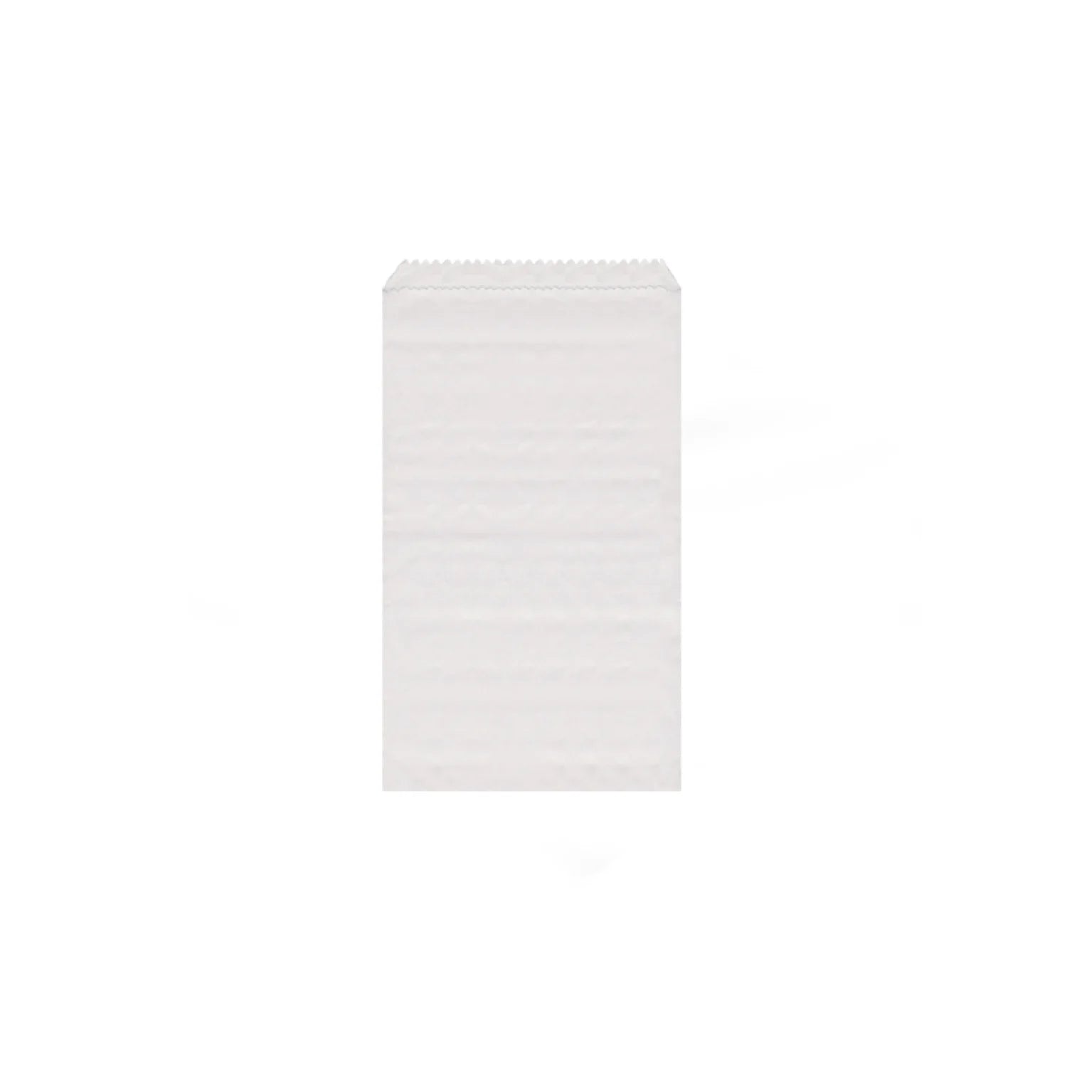 Papier Flachbeutel weiß