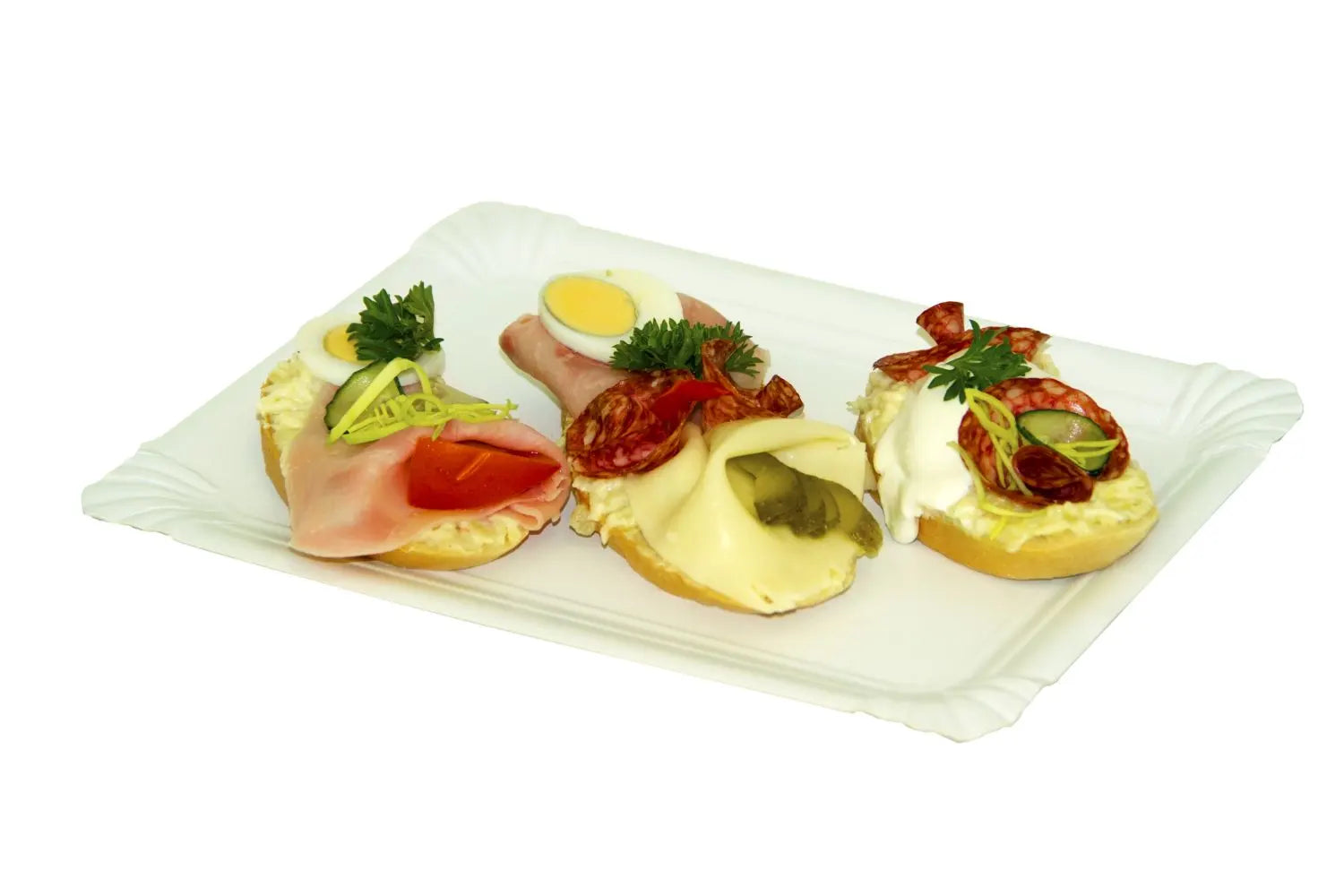 Pappteller (PAP-Recy) weiß