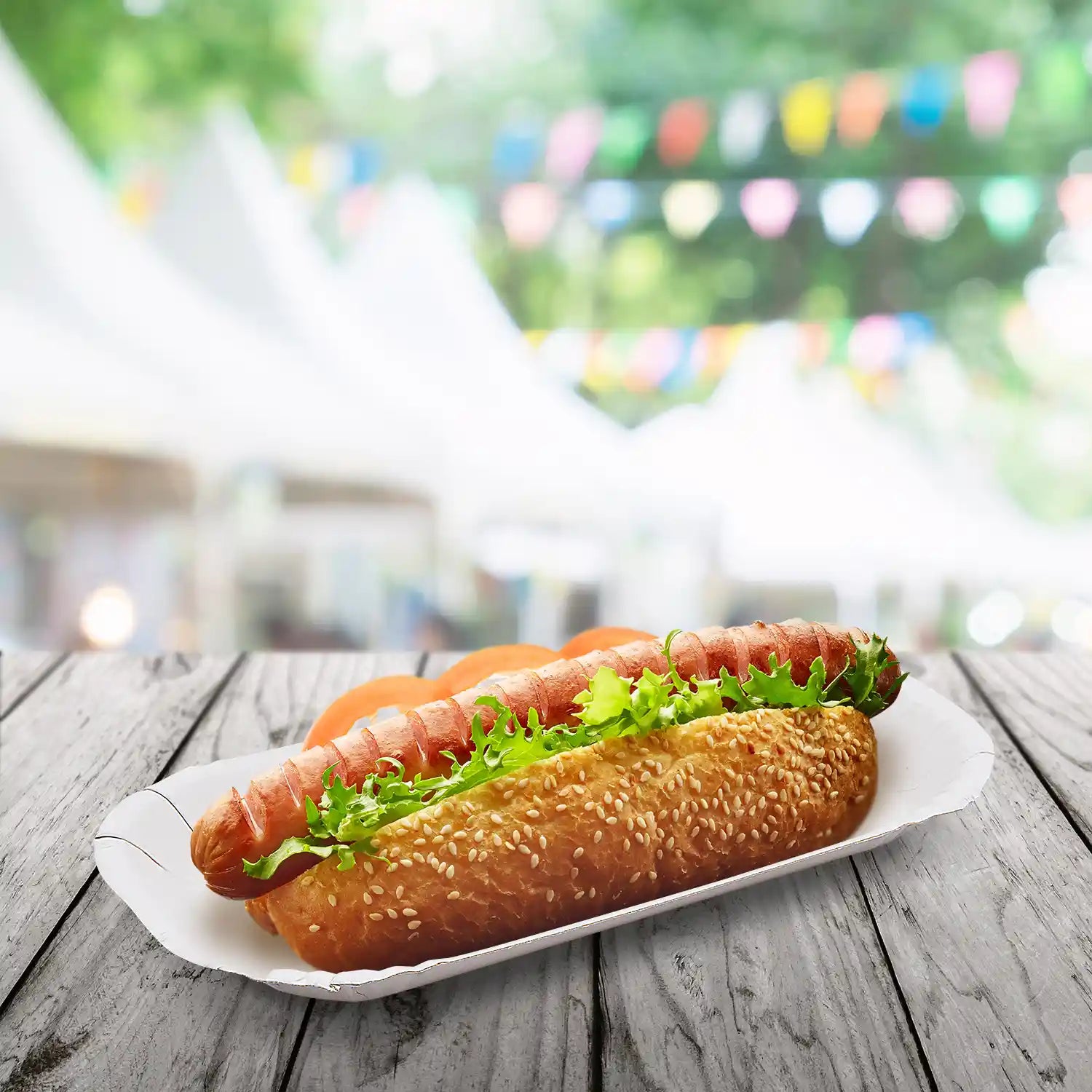 Pappschale eckig weiß fettdicht