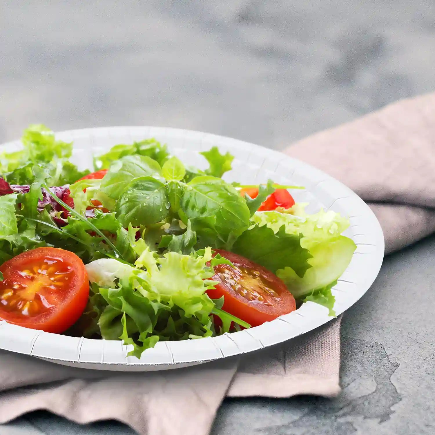 Pappschale (FSC Mix) weiß