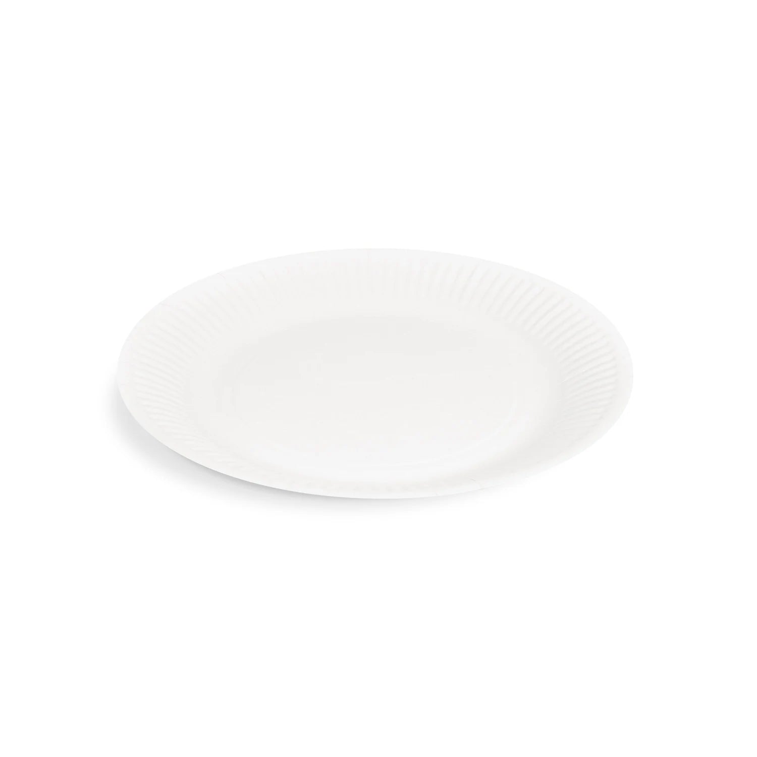 Pappteller (FSC recycled) weiß