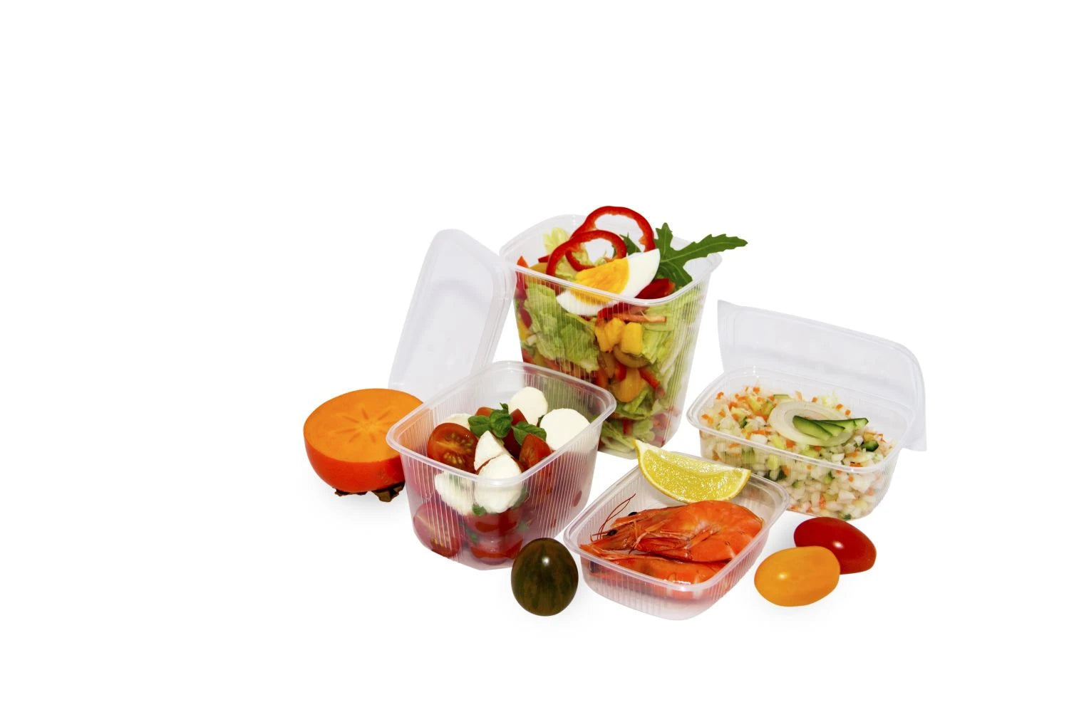 Rechteckbecher (PP) klar 108 x 81mm 300ml