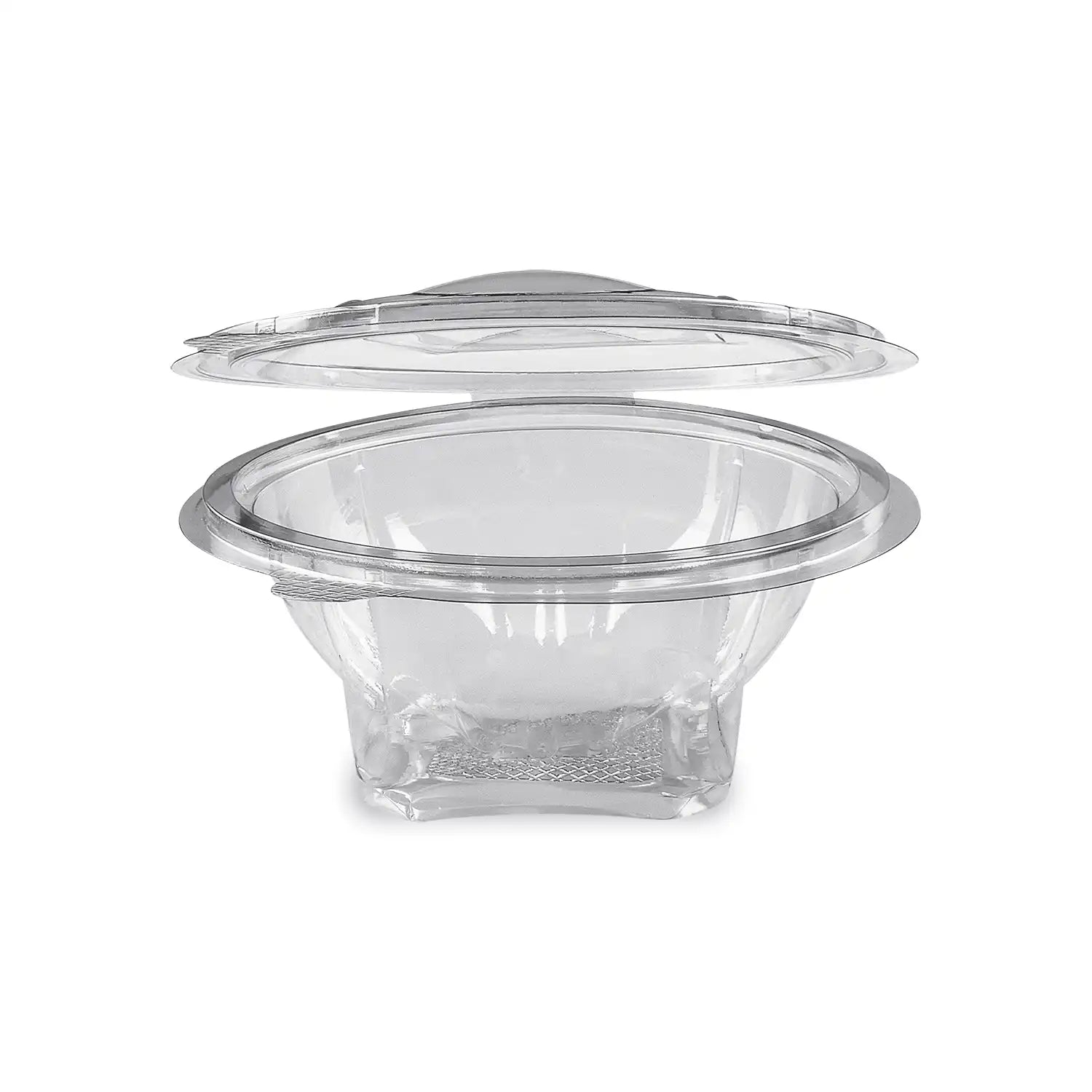 Rundbecherbecher (rPET) mit Deckel klar 500ml