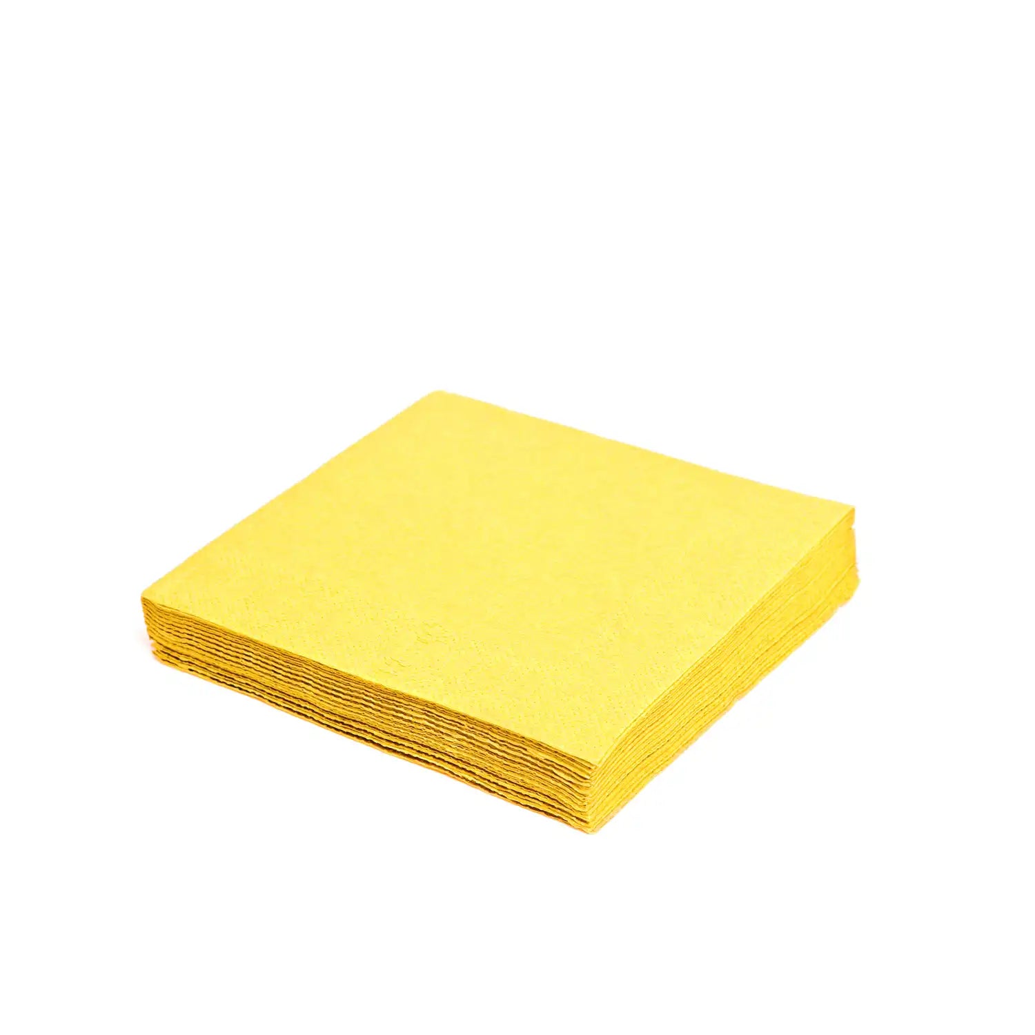 Serviette (PAP) 2-lagig gelb