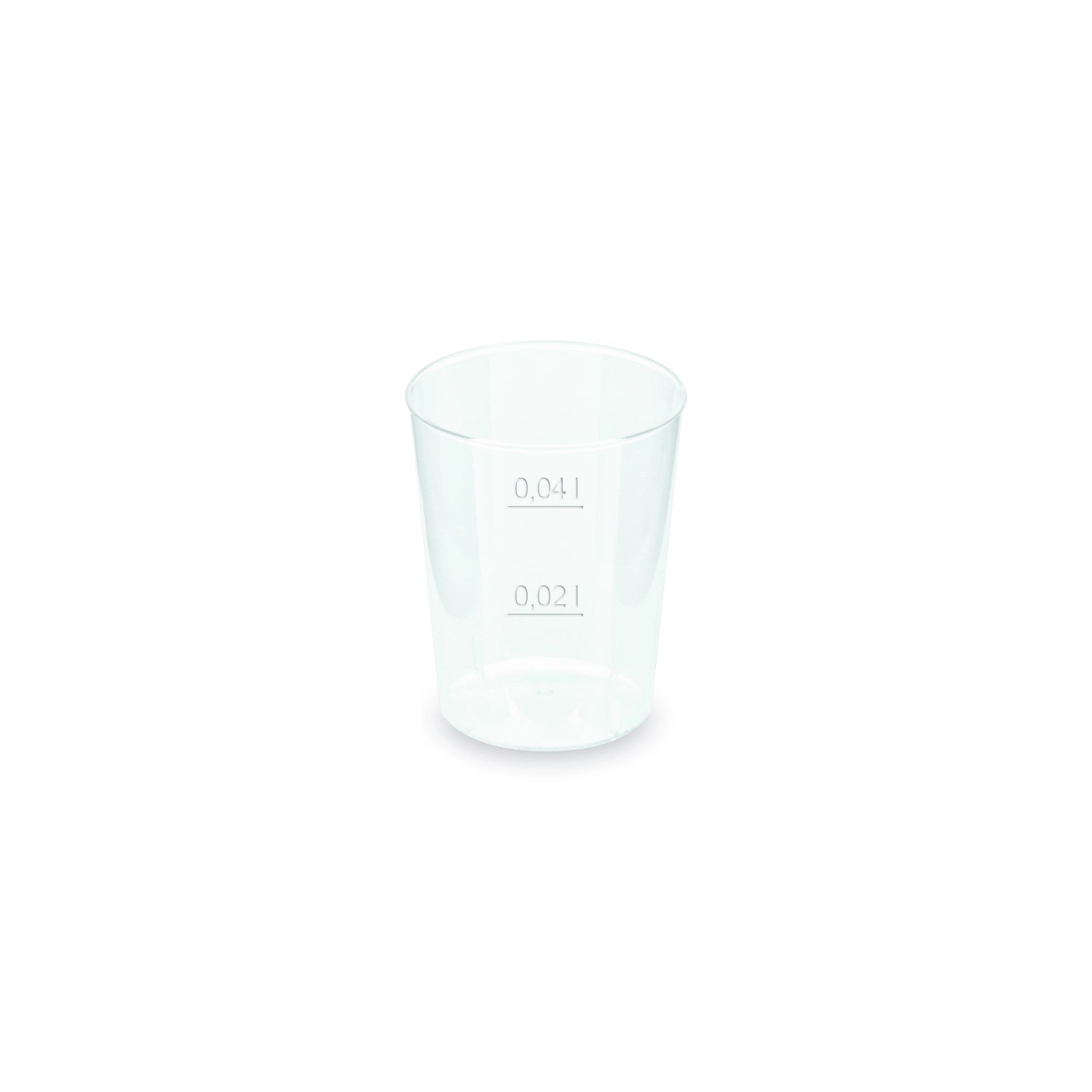 Schnapsbecher 2cl 4cl