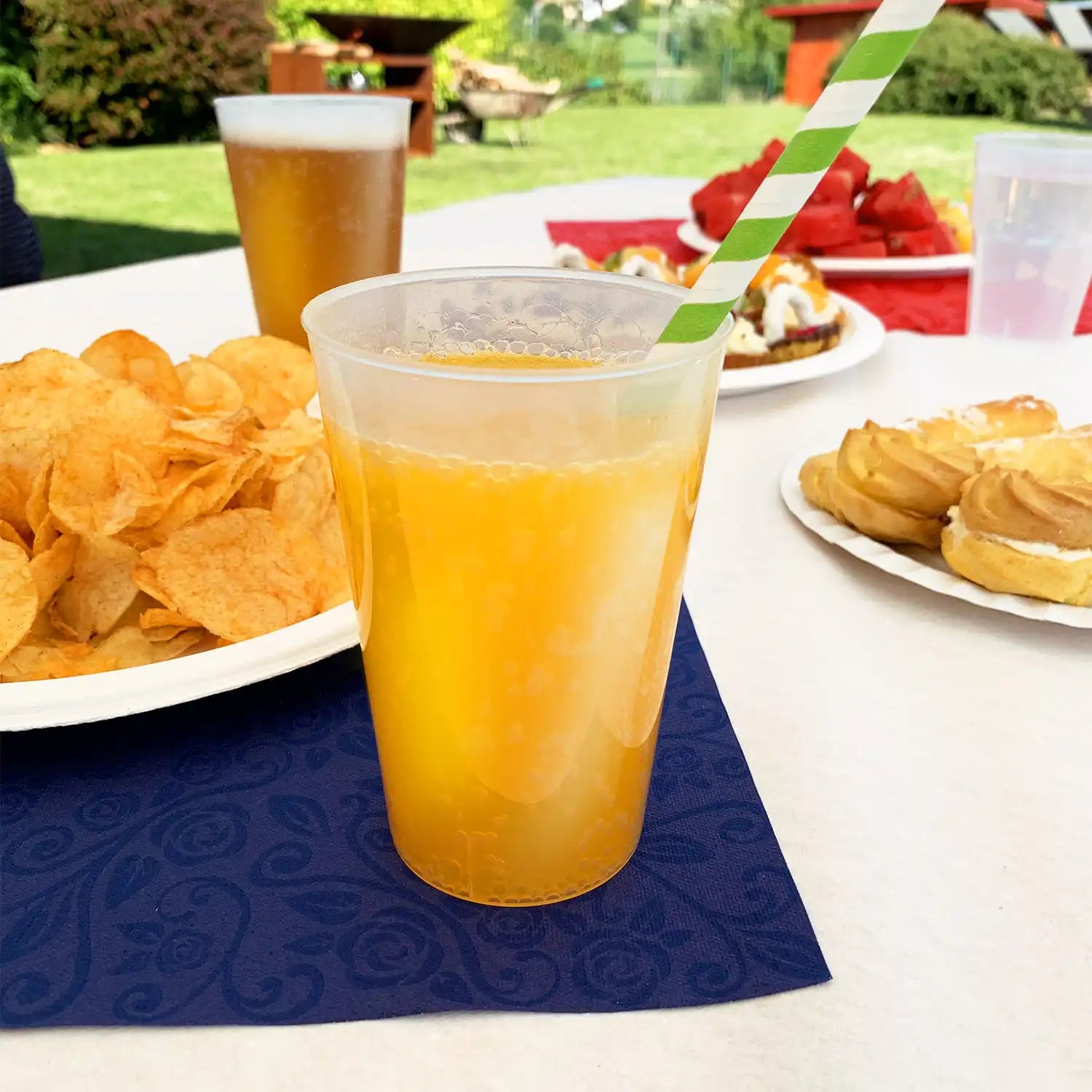 Pfandbecher (PP) wiederverwendbar extra-stark Ø80mm 0,3L [15 St.]