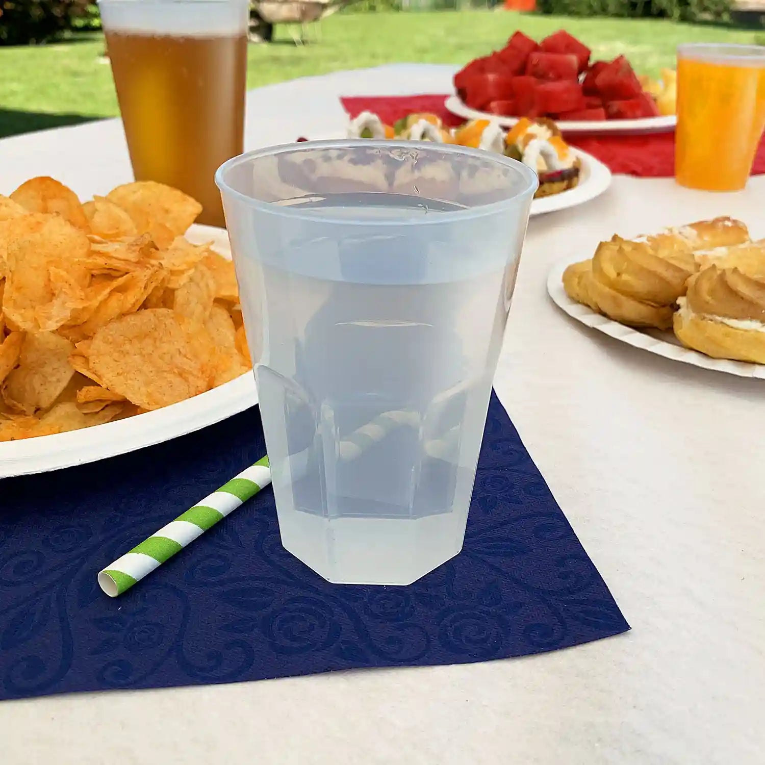 Mehrwegbecher (PP) gefrostet Ø80mm 0,2L [10 St.]