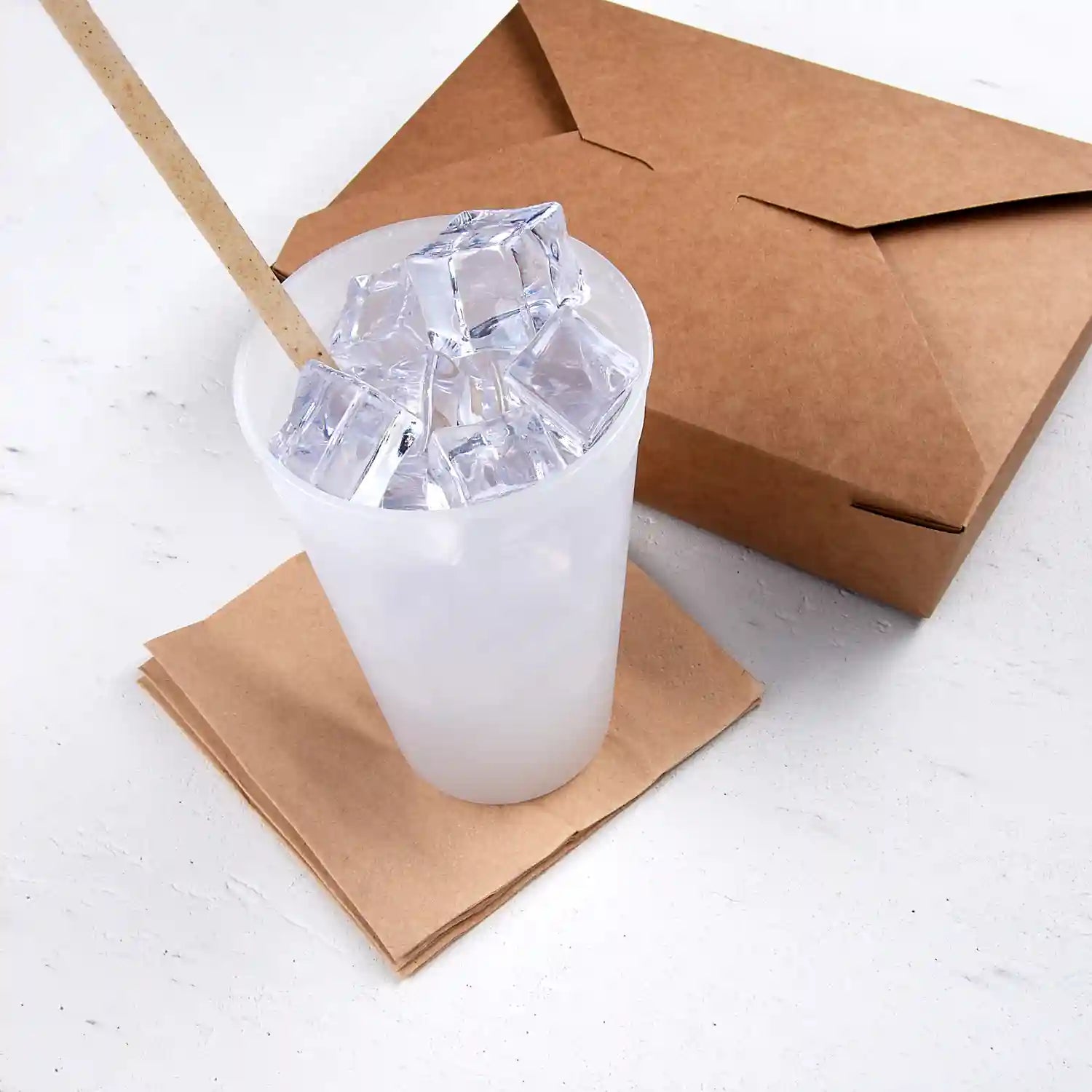 Mehrwegbecher (PP) gefrostet Ø90mm 0,4L [12 St.]