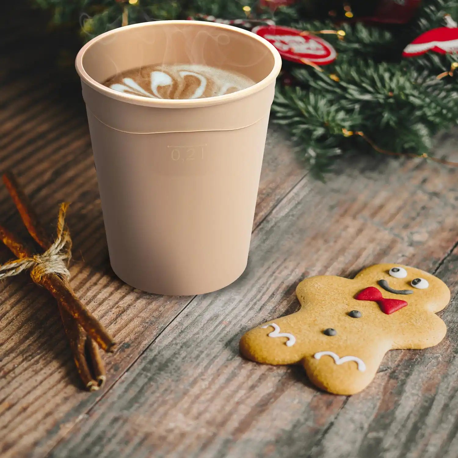 Mehrwegbecher (PP) creme Ø80mm 0,2L [10 St.]