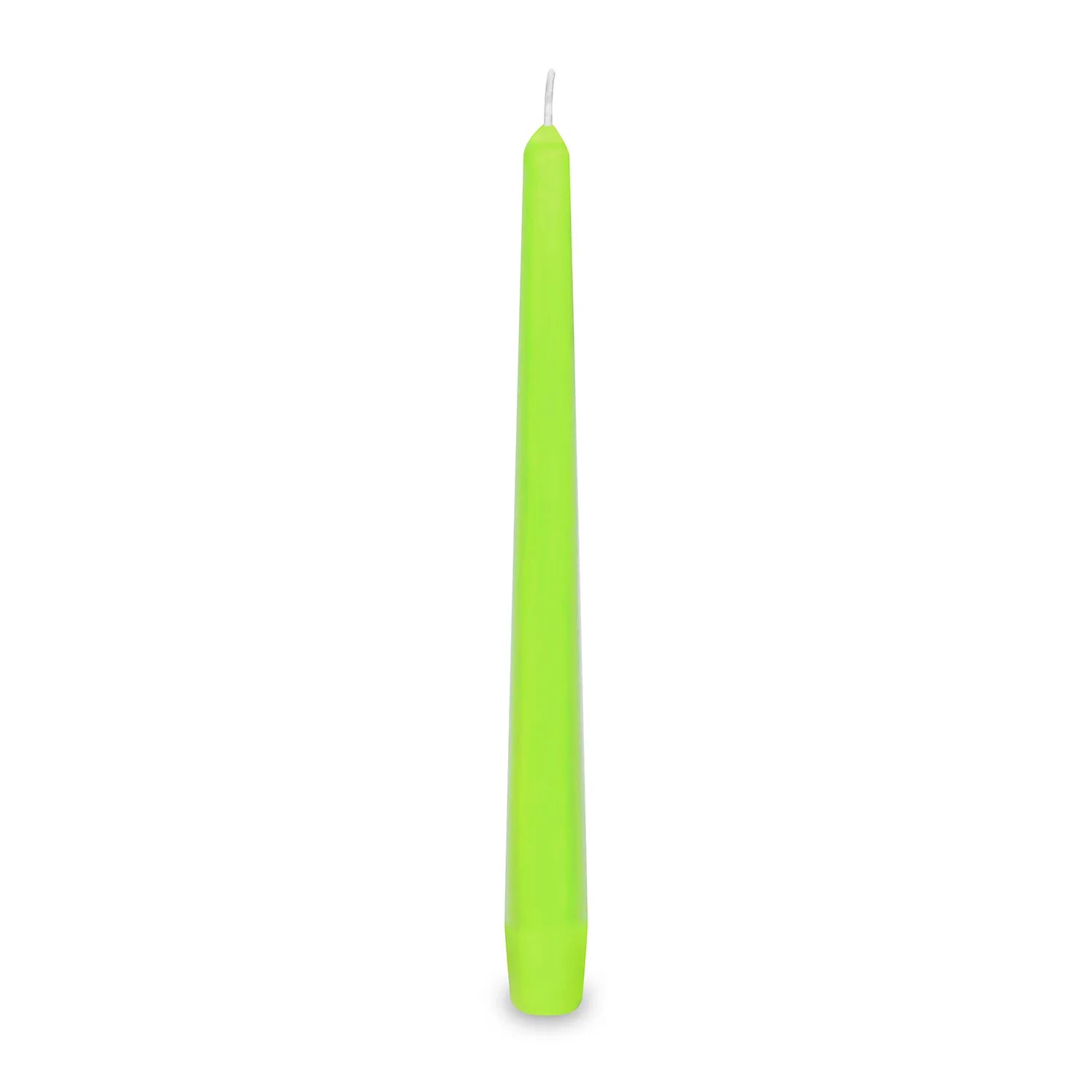 Spitzkerze gelbgrün