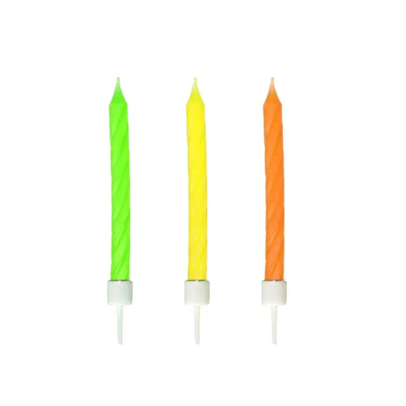 Geburtstagskerze Neon