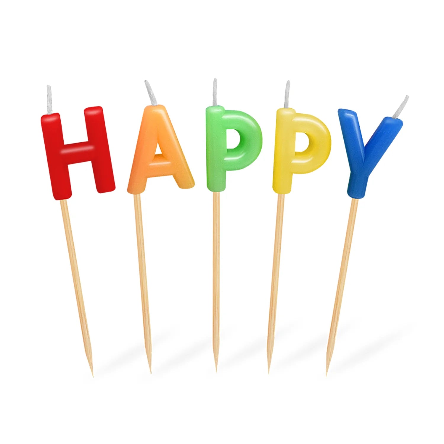 Kerzenset Happy Birthday