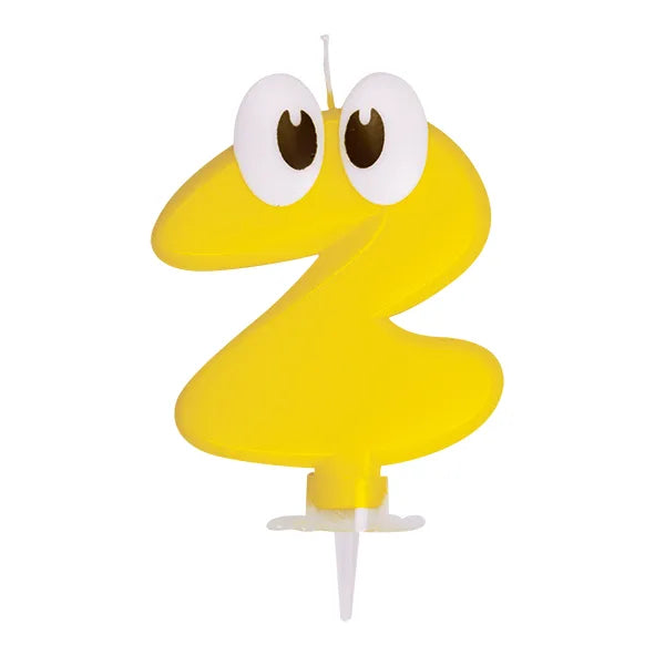 Zahlenkerze 2