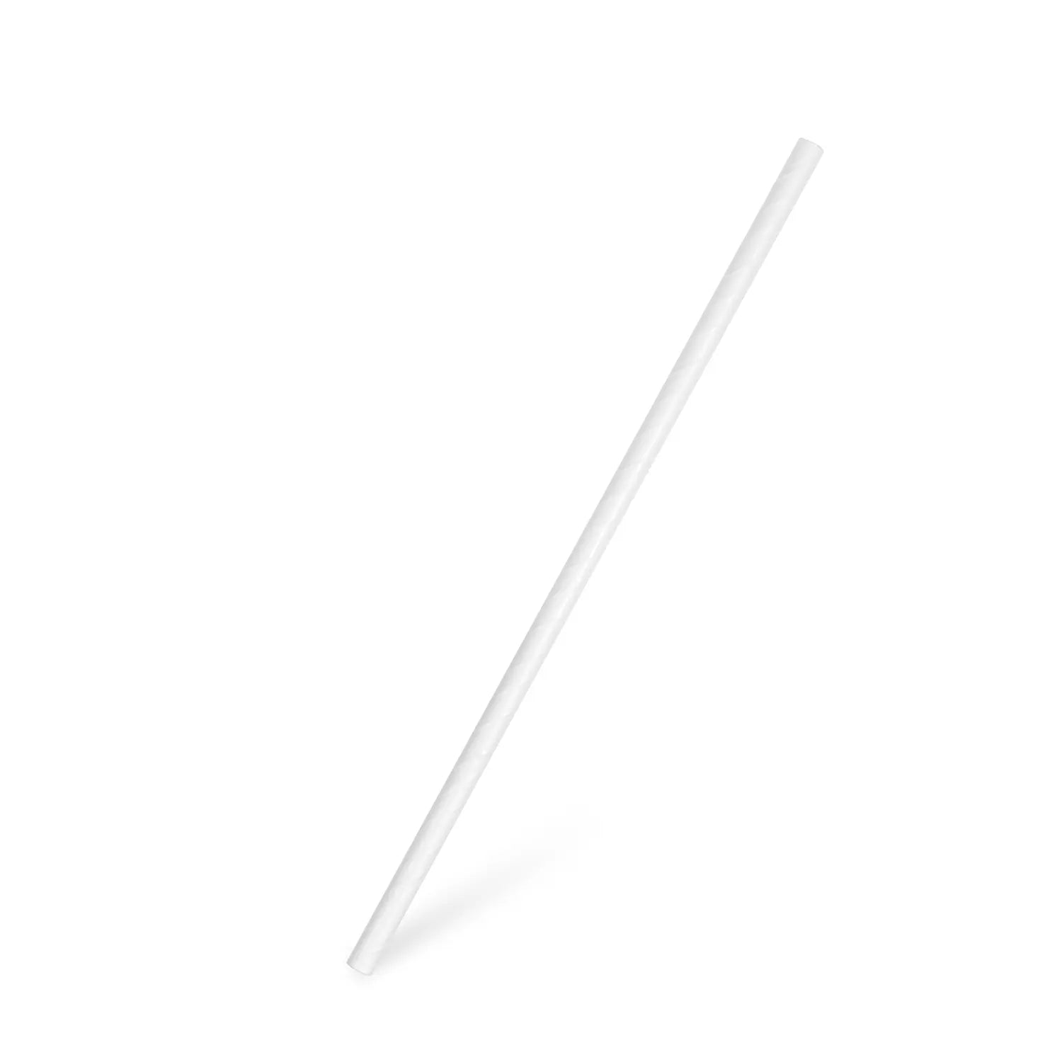 Papiertrinkhalm weiß