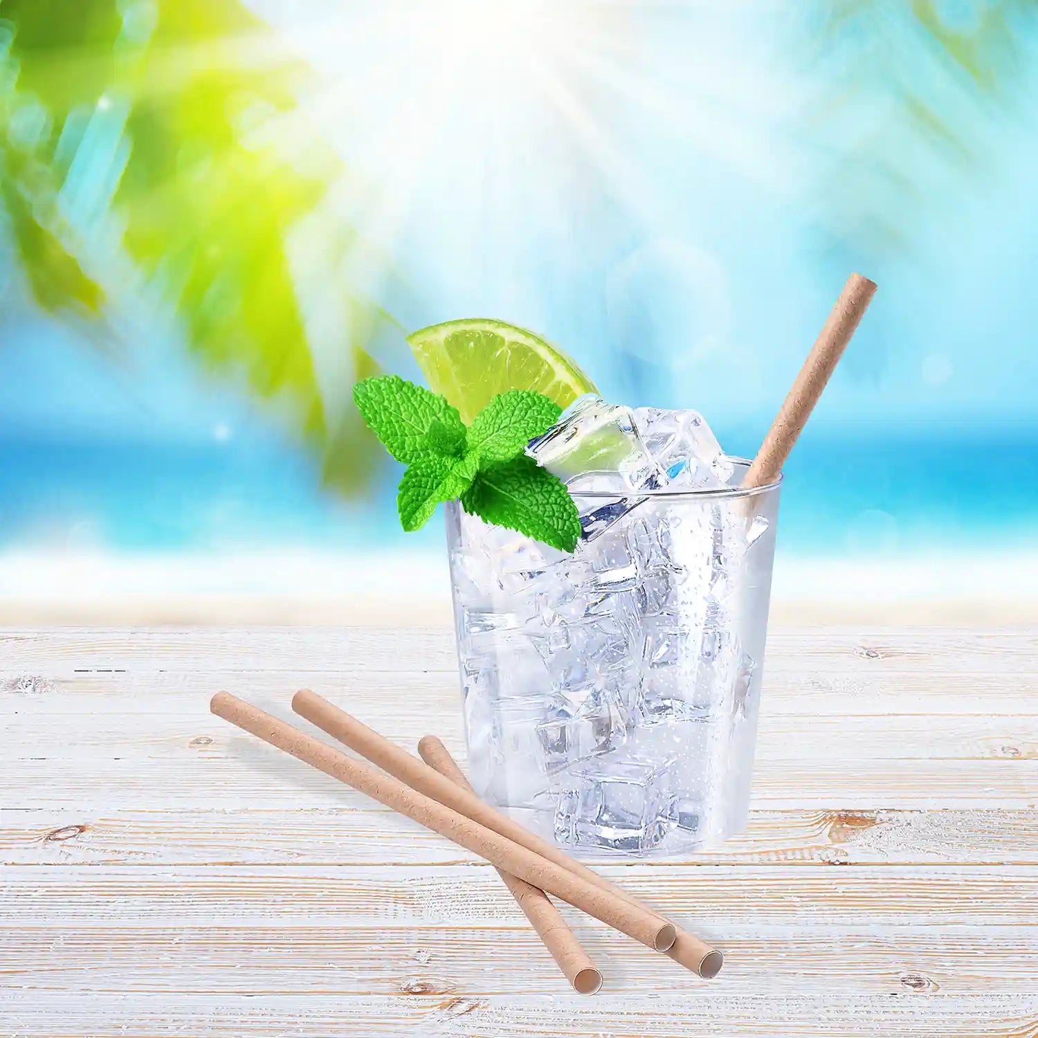 Trinkhalm kraft Jumbo