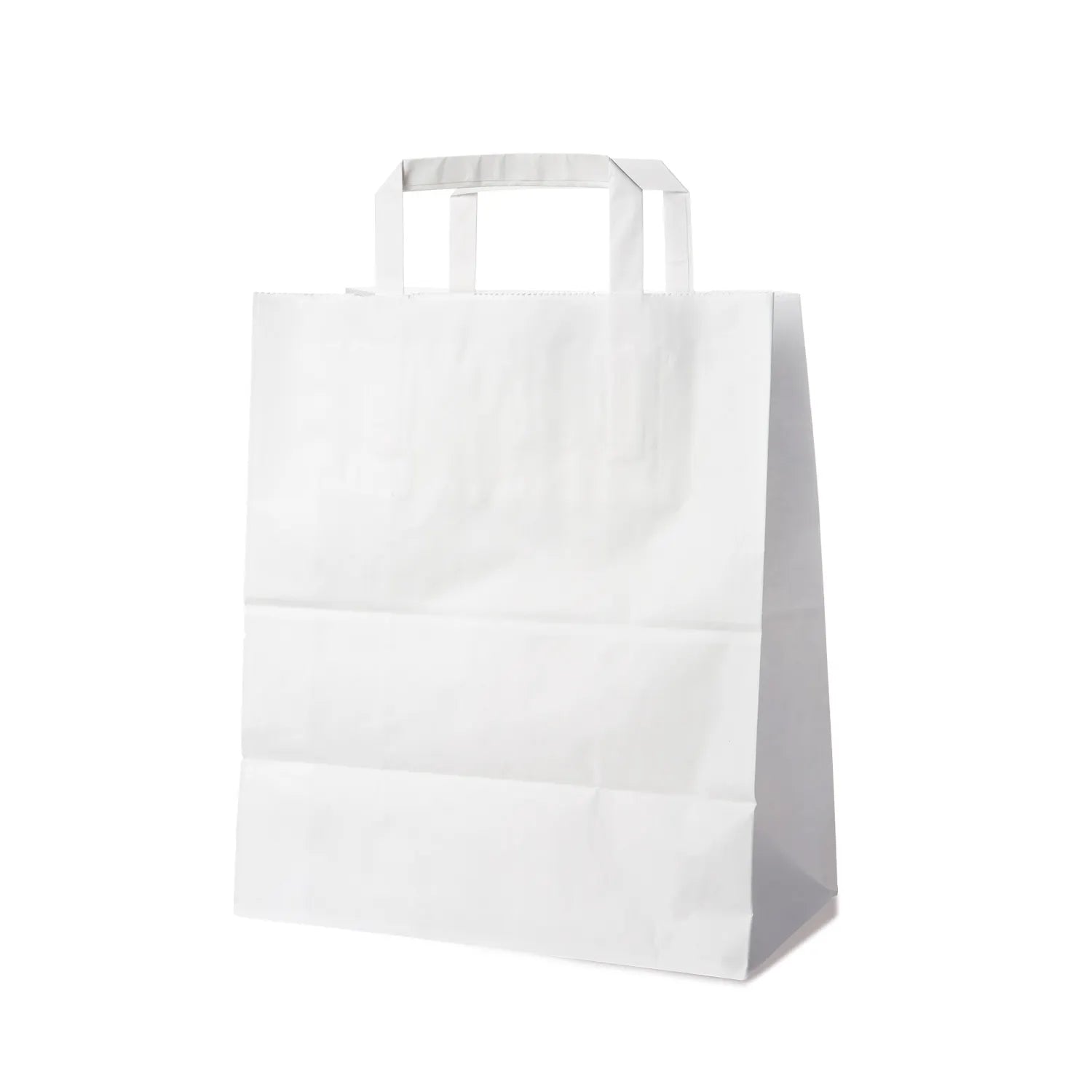 Papiertragetasche weiß