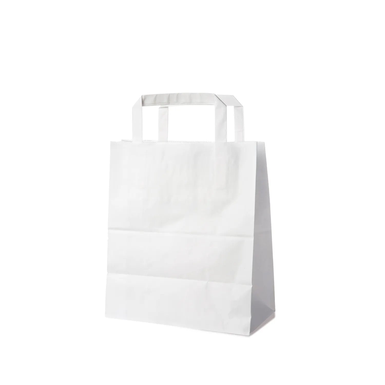Papiertragetasche weiß