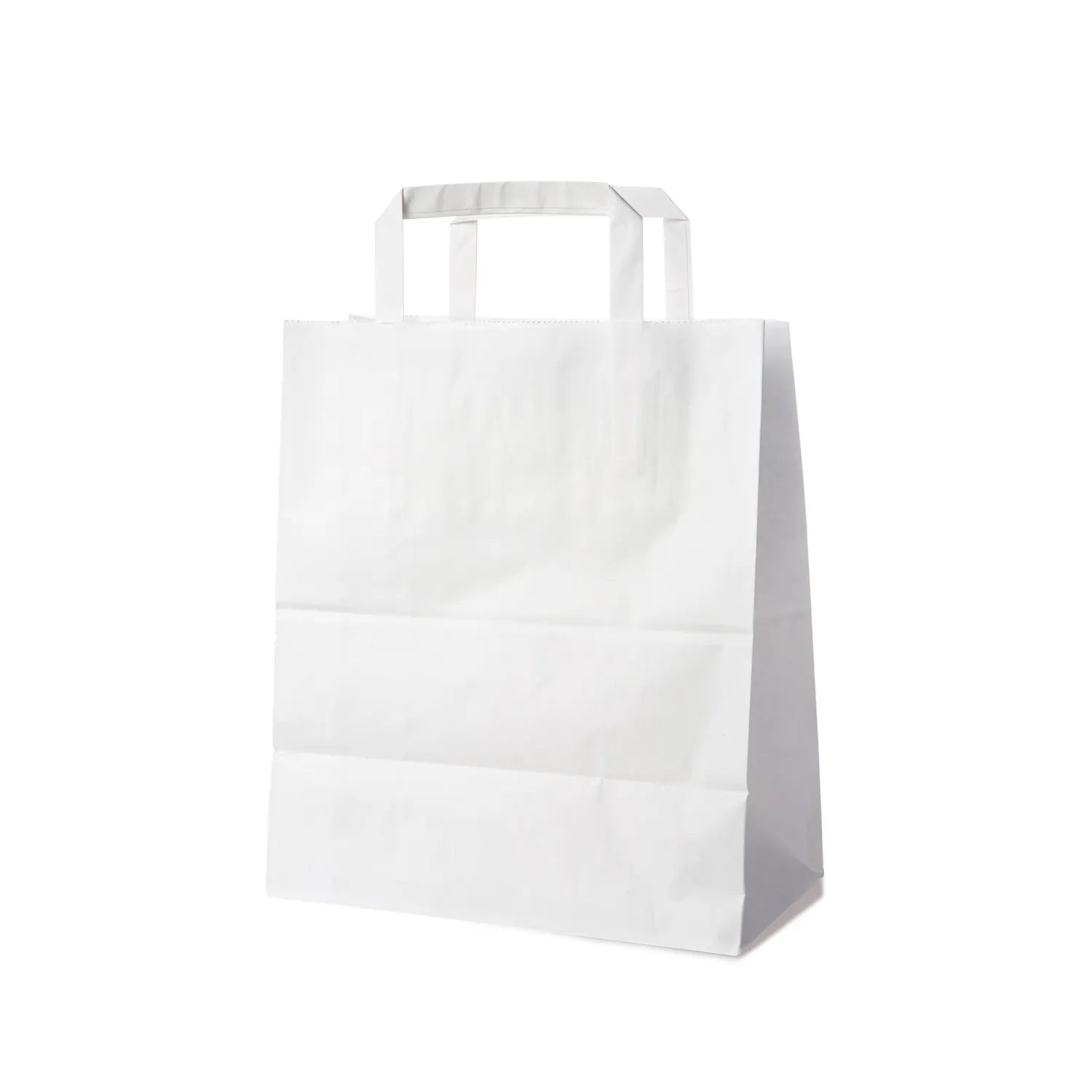 Papiertragetasche weiß