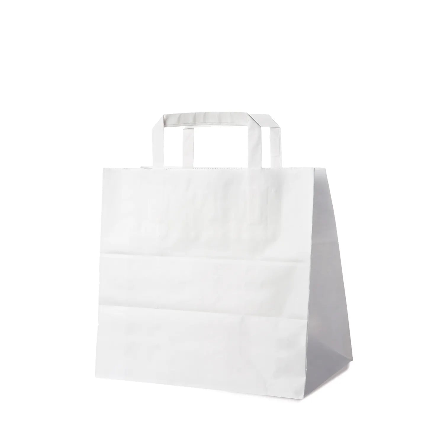 Papiertragetasche weiß