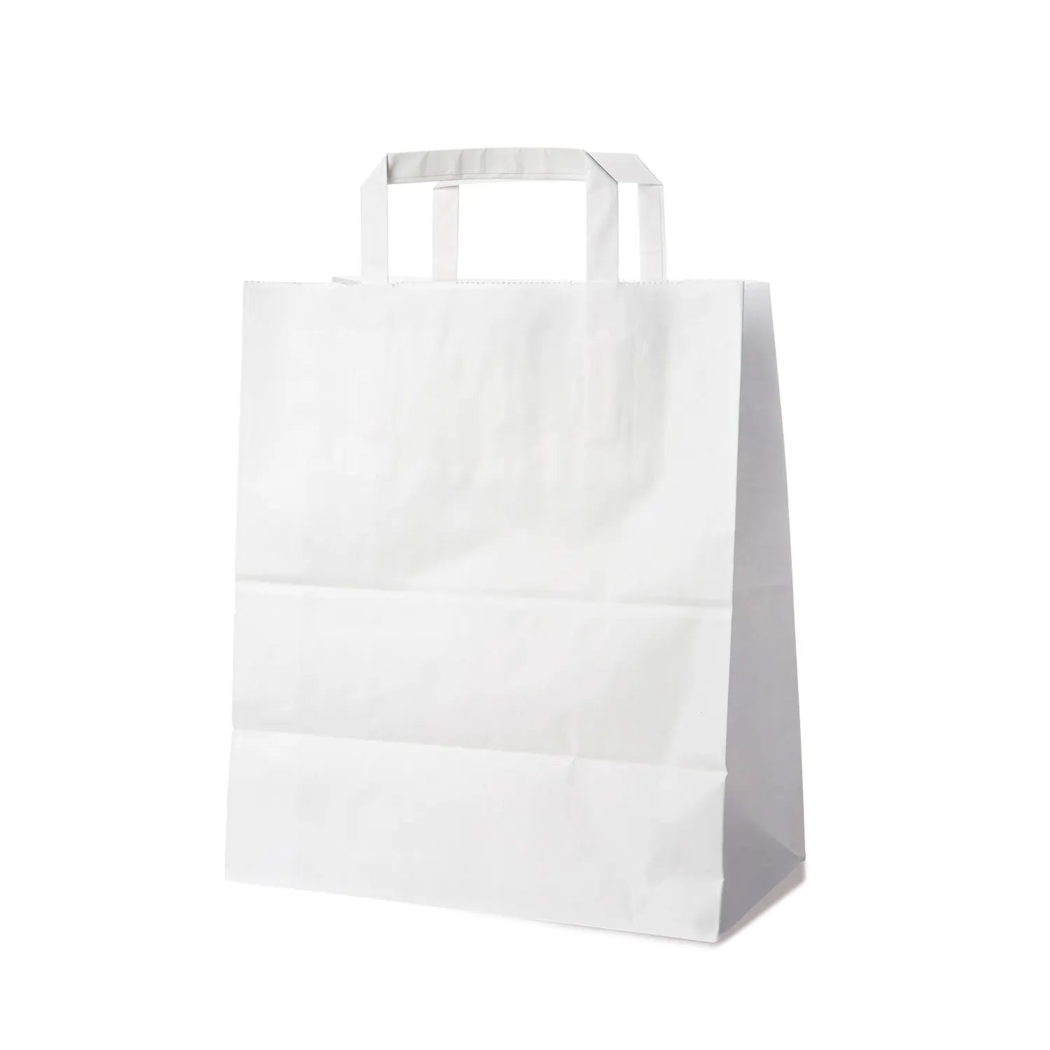 Papiertragetasche weiß