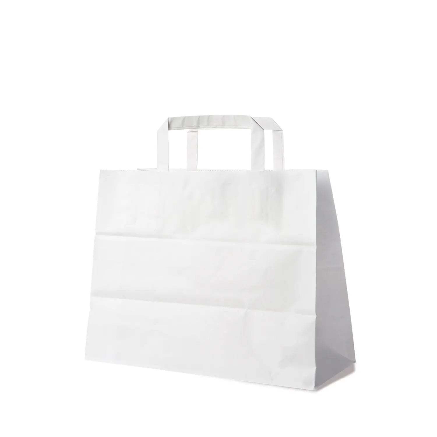 Papiertragetasche weiß