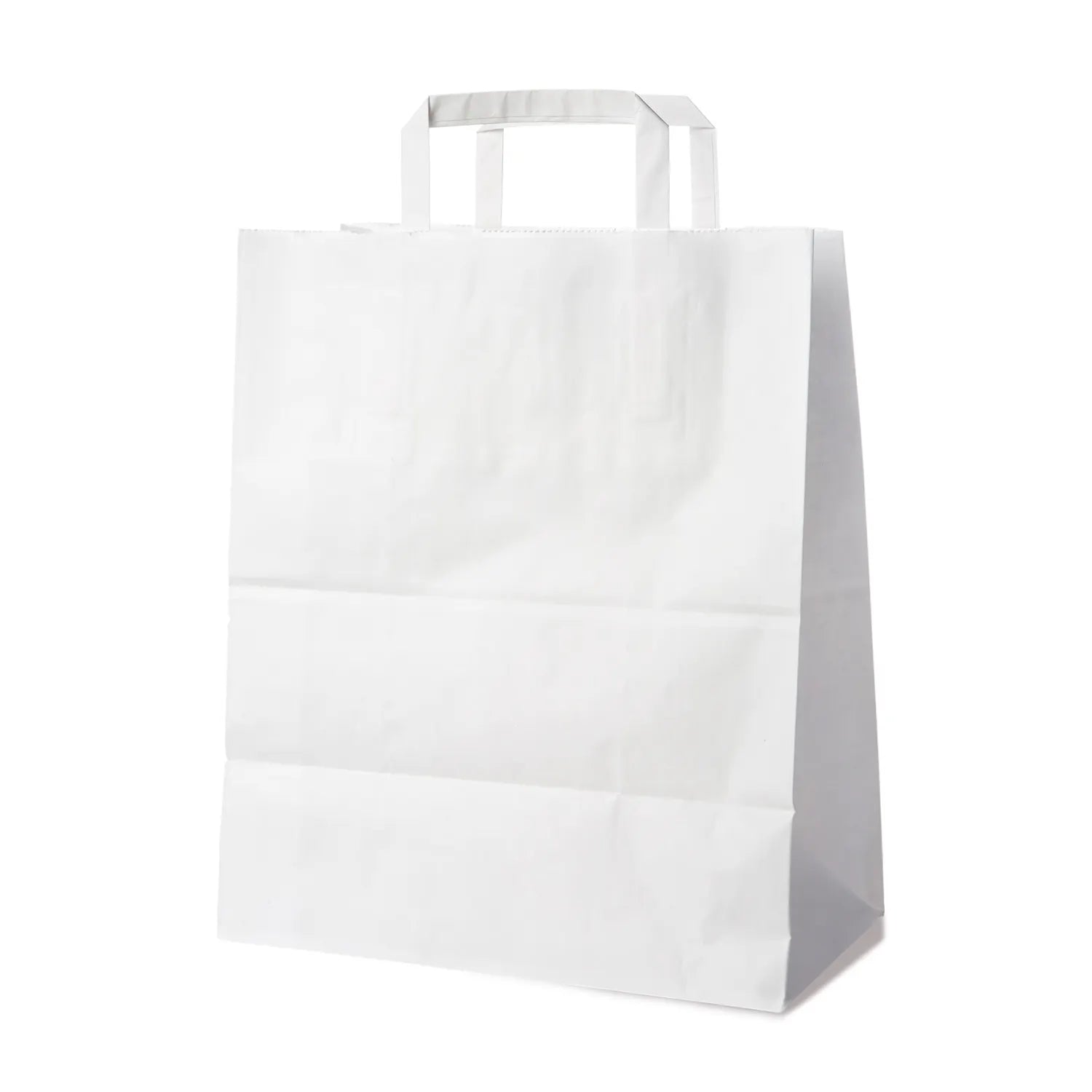 Papiertragetasche weiß