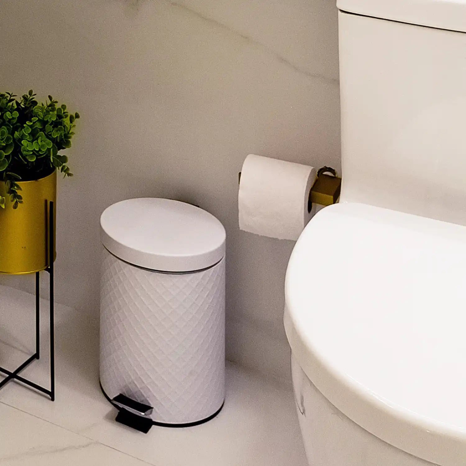 Toilettenpapier weiß