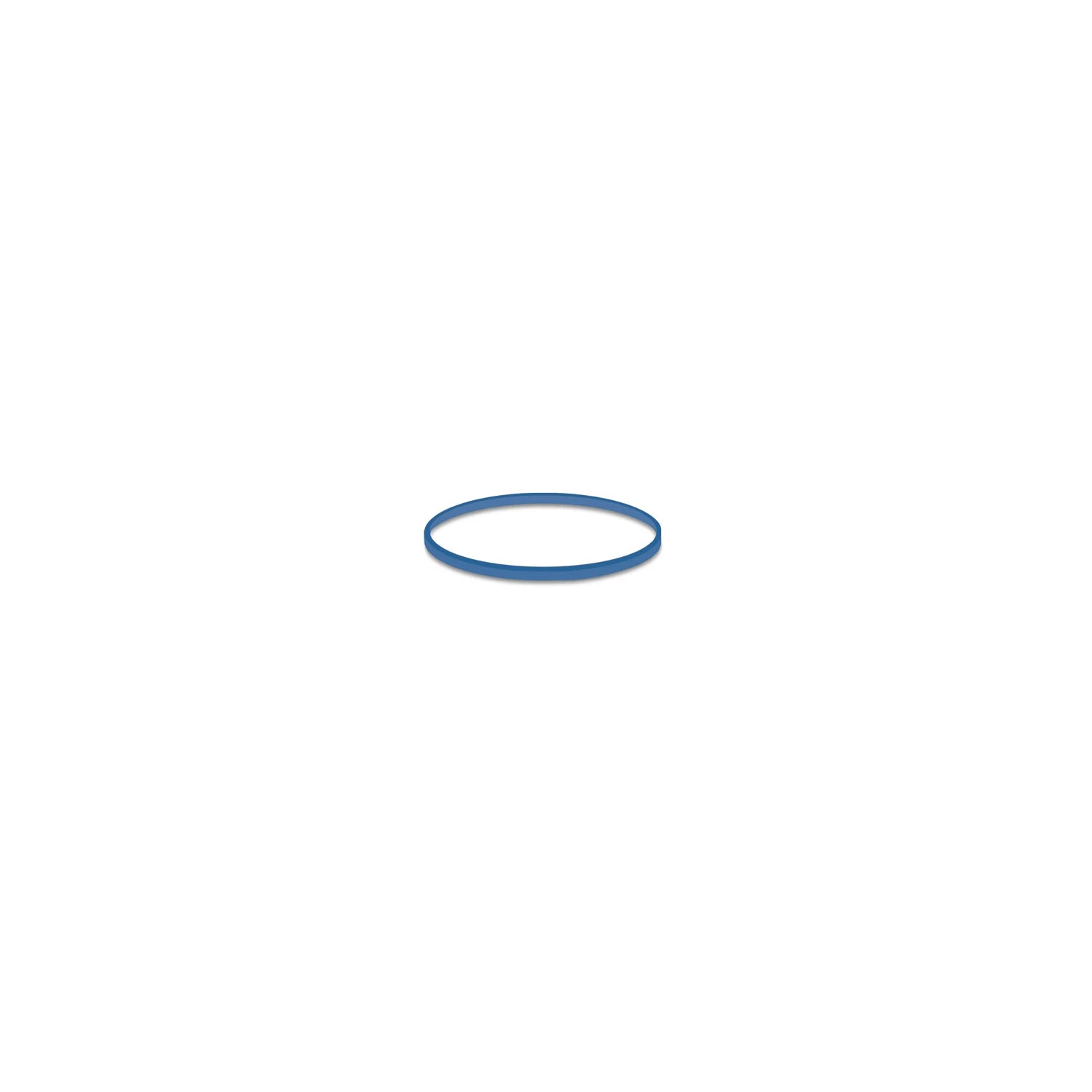 Gummiring blau