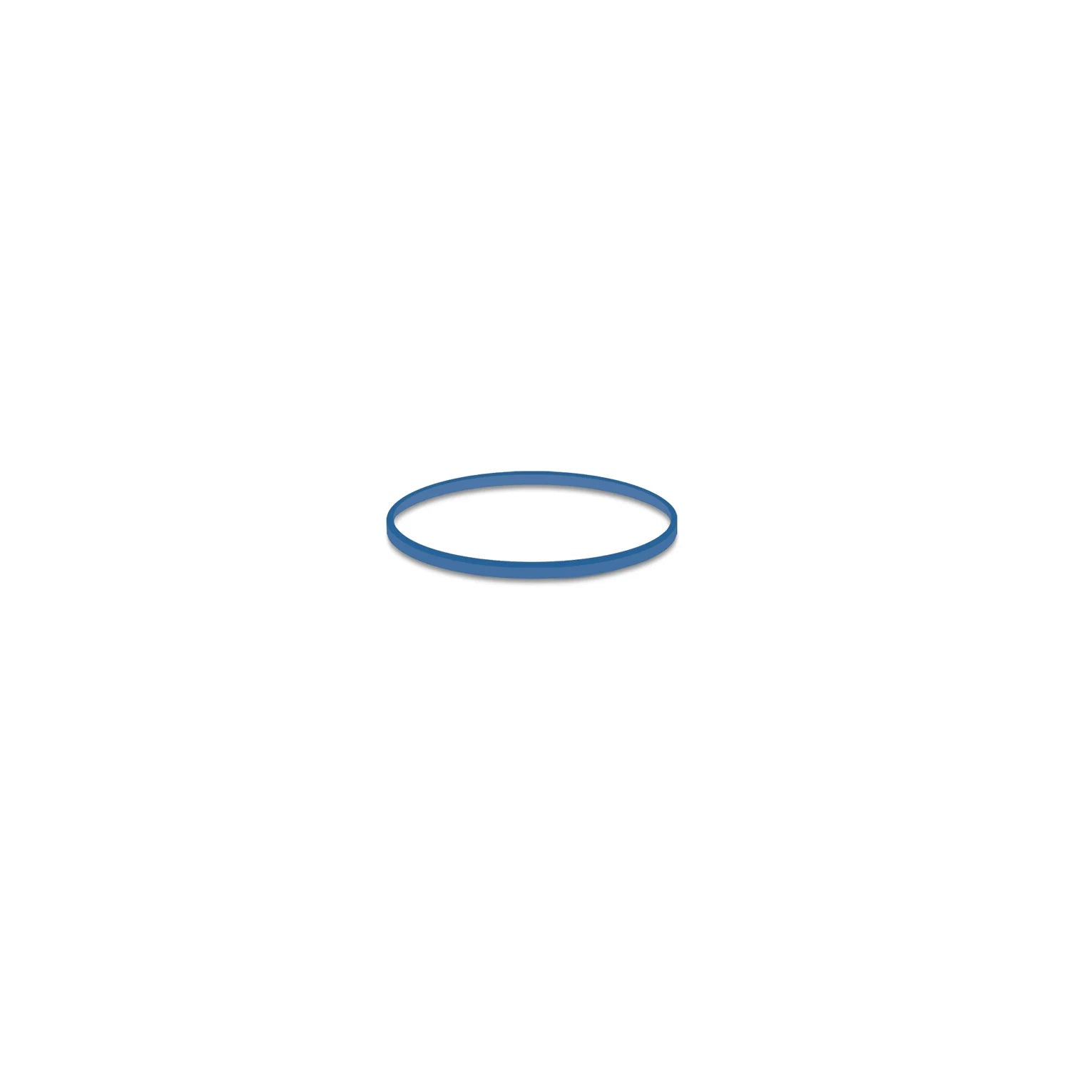 Gummiring blau