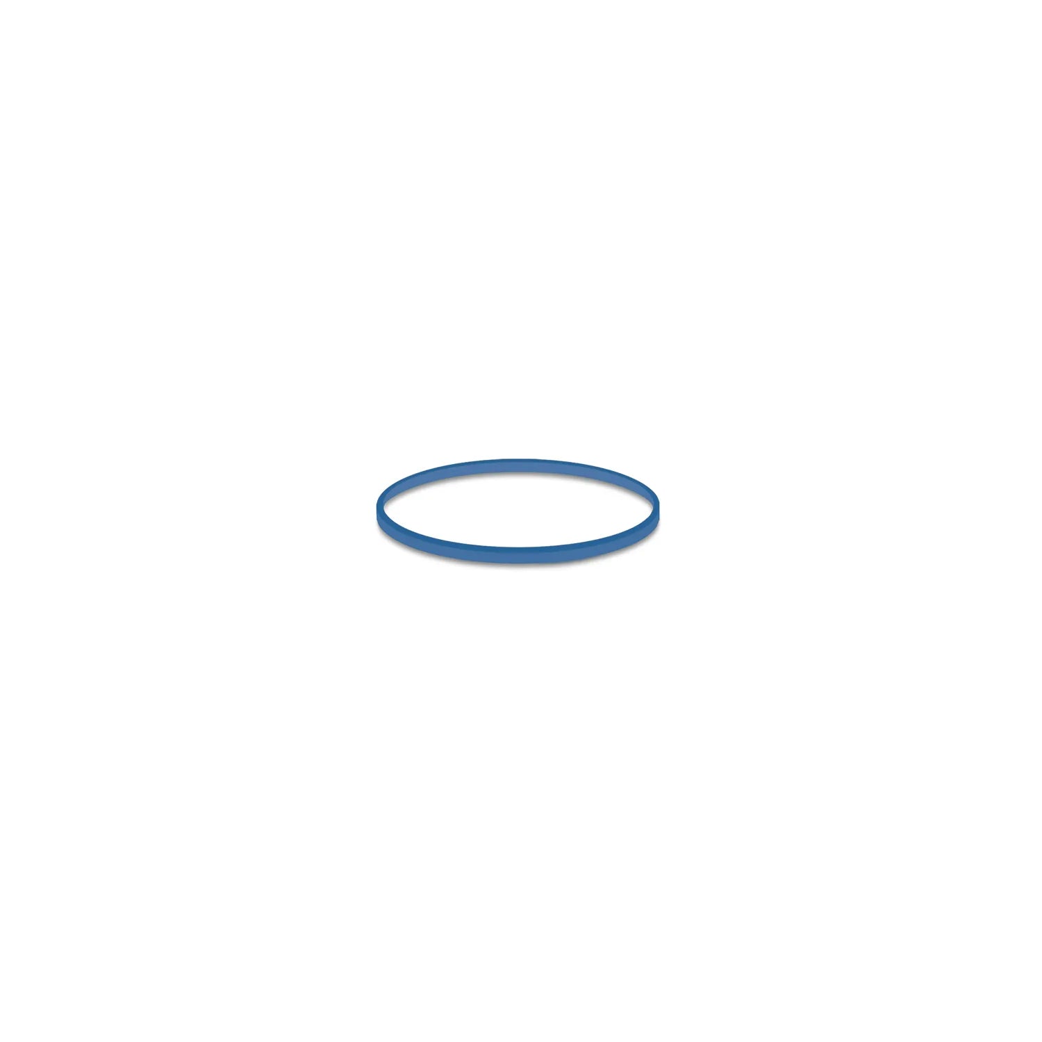 Gummiring blau