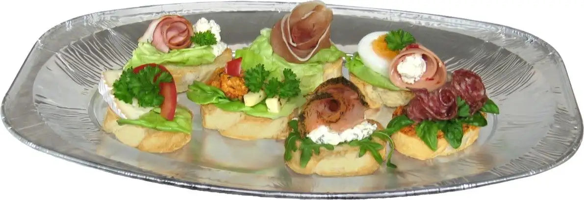 Catering-Platte oval