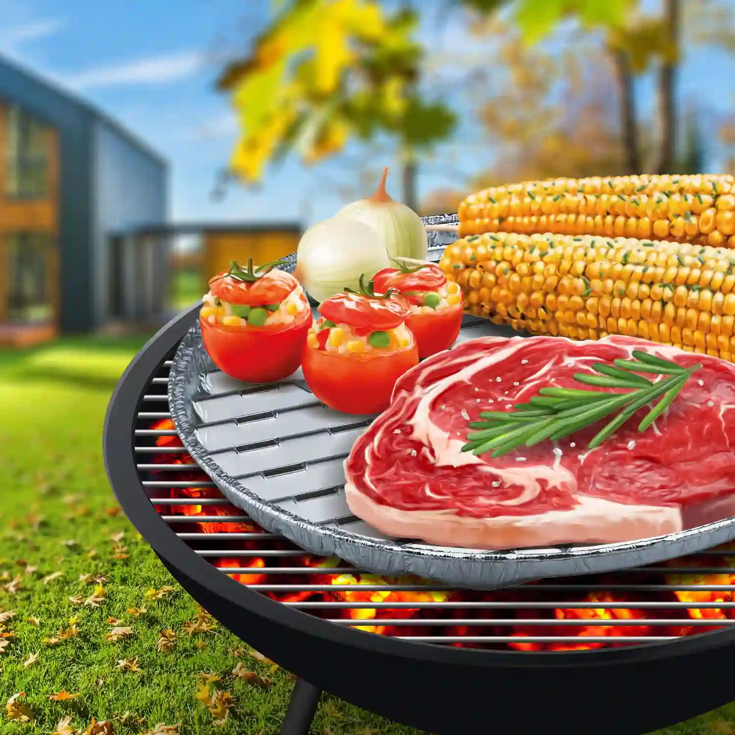 Grillpfanne rund