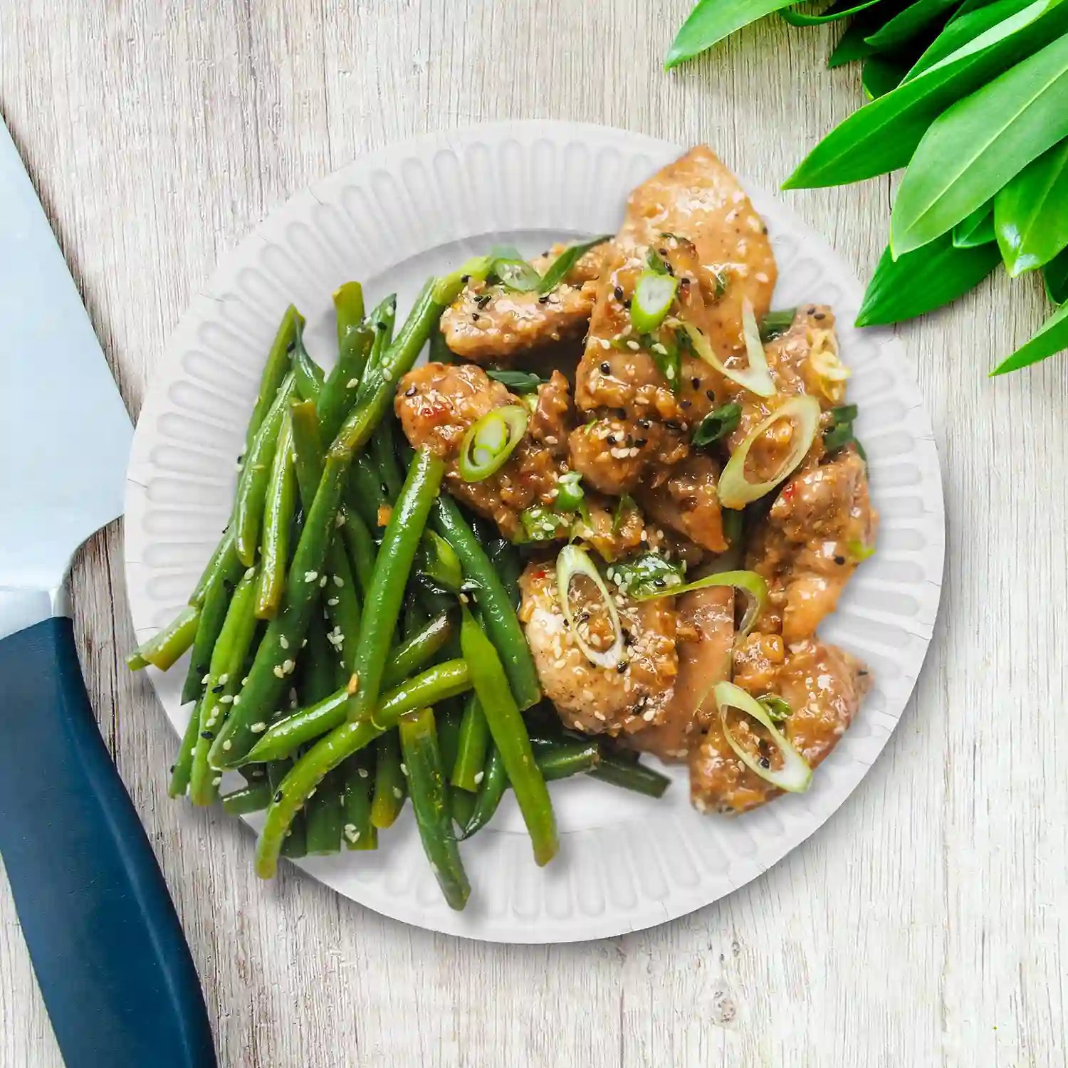 Pappteller rund weiß