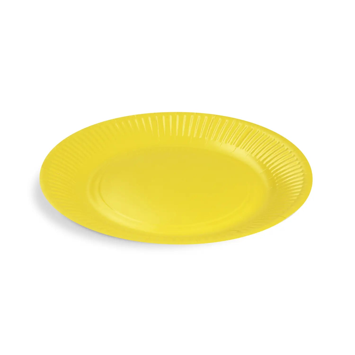 Pappteller gelb