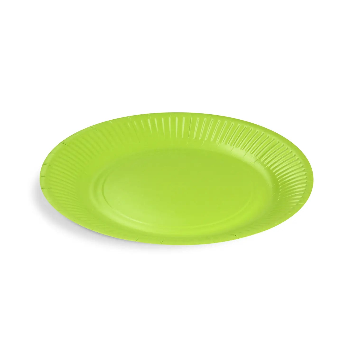 Pappteller grün