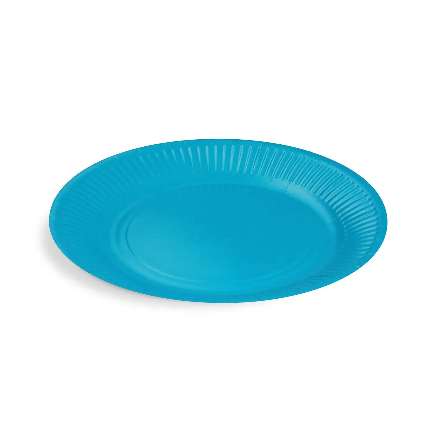 Pappteller hellblau