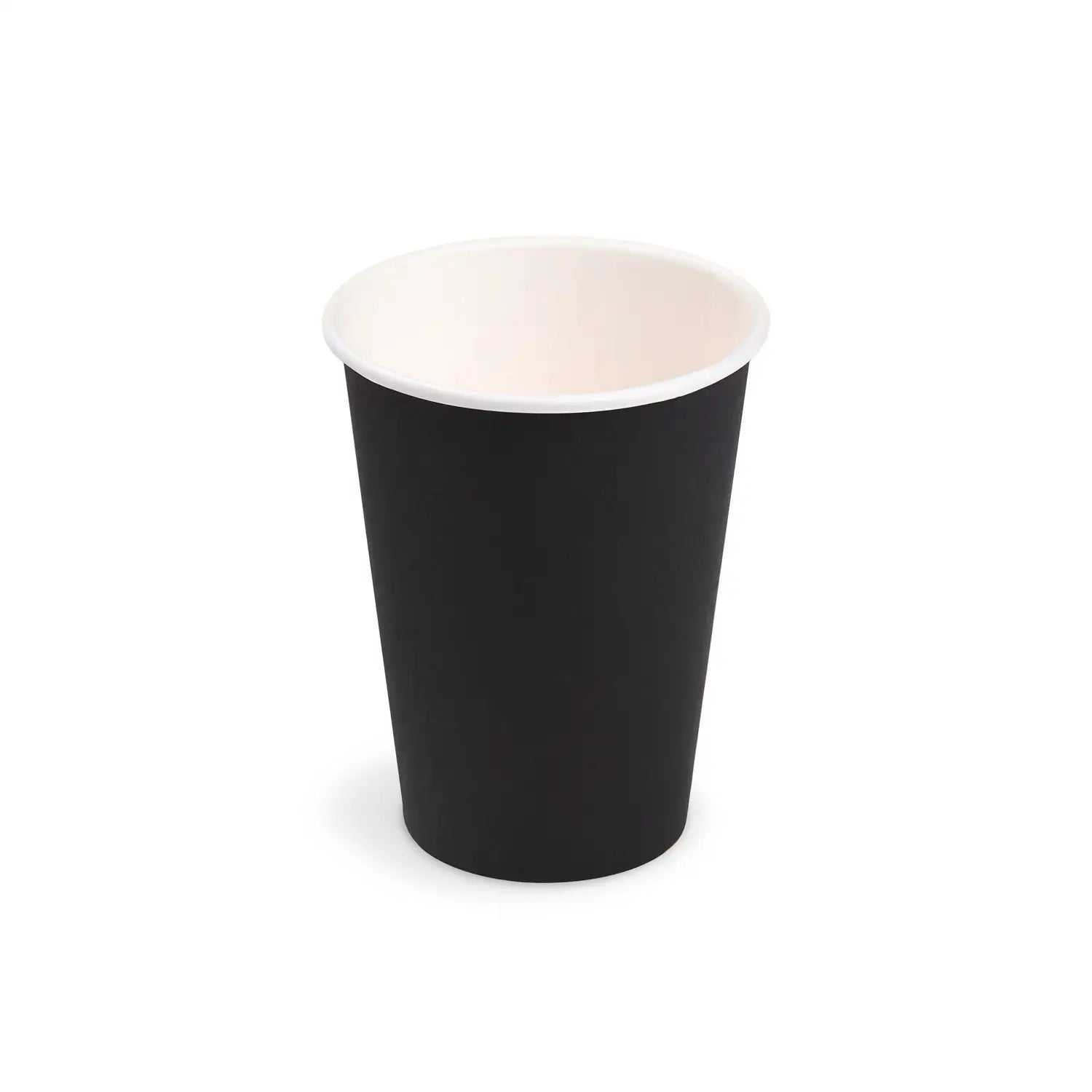 Pappbecher schwarz