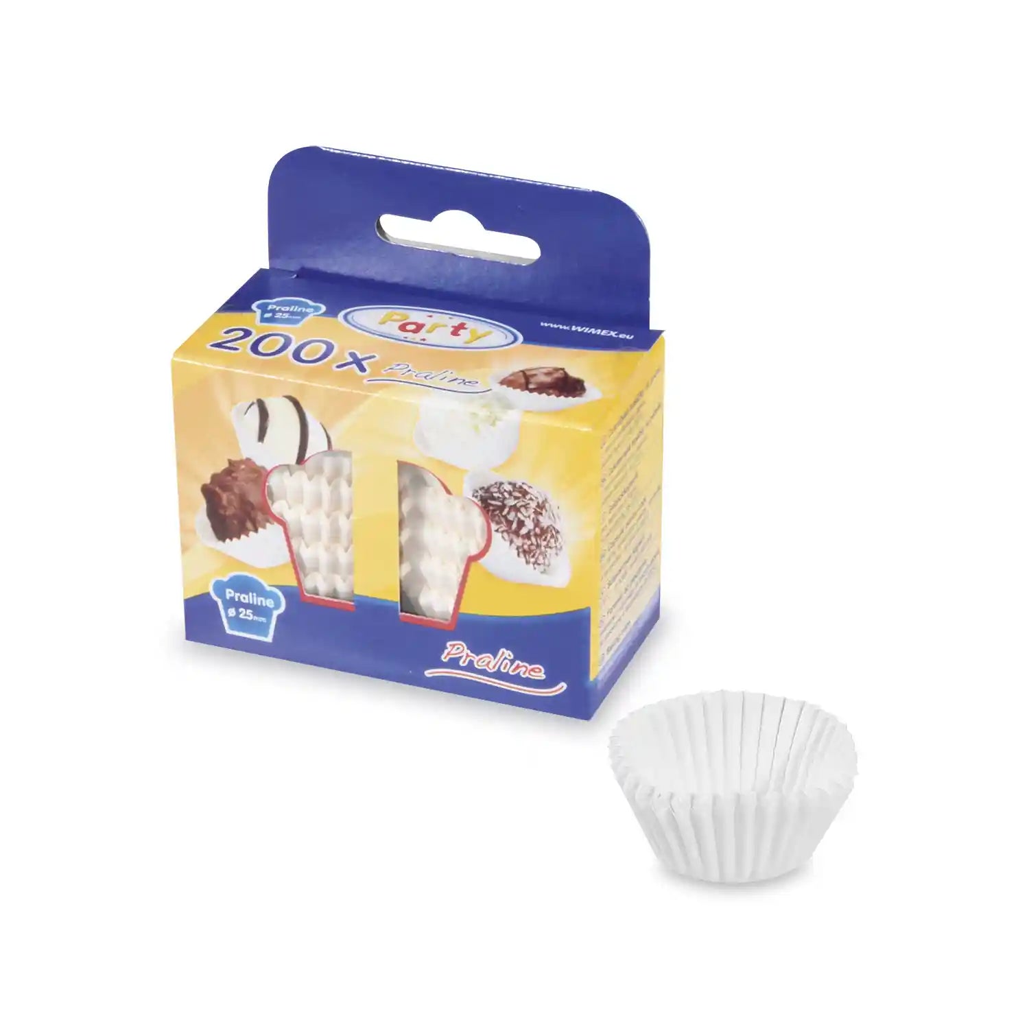Pralinenkapsel weiß