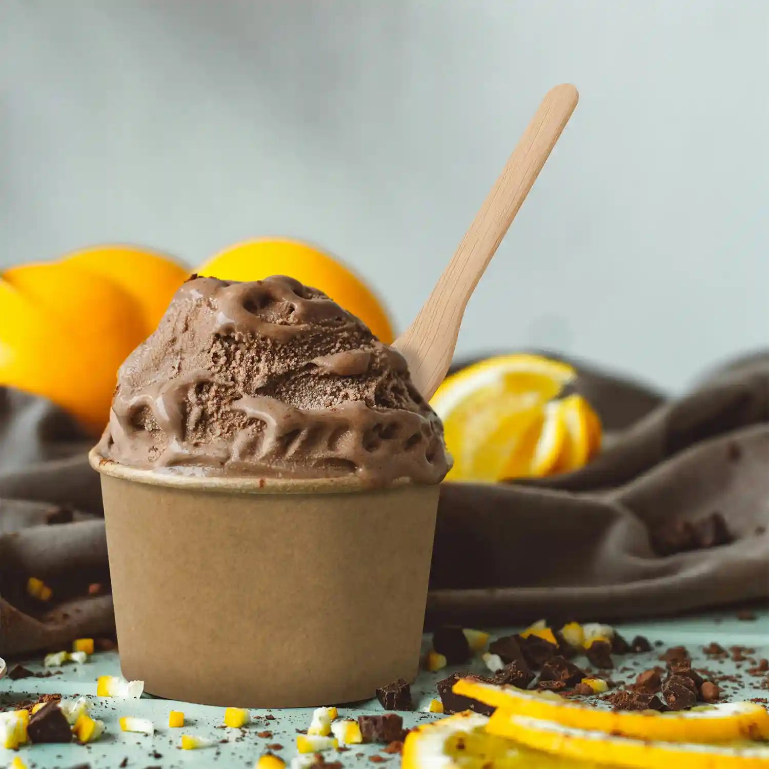 Eislöffel aus Bambus