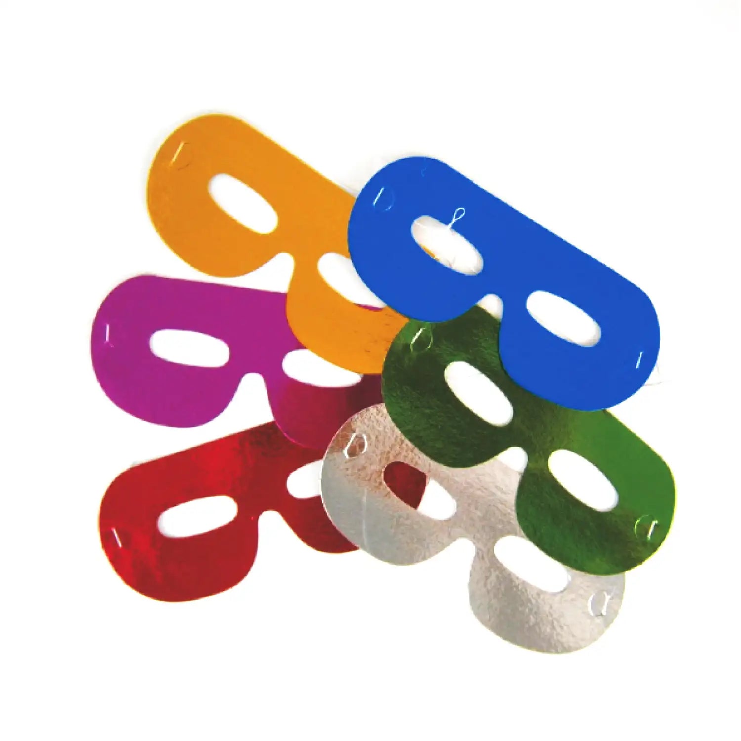 Maske bunt gemischt