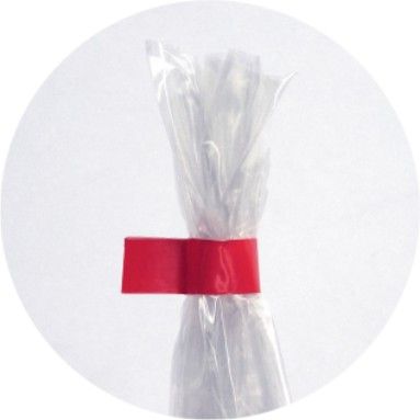 Klebeband (PVC) rot
