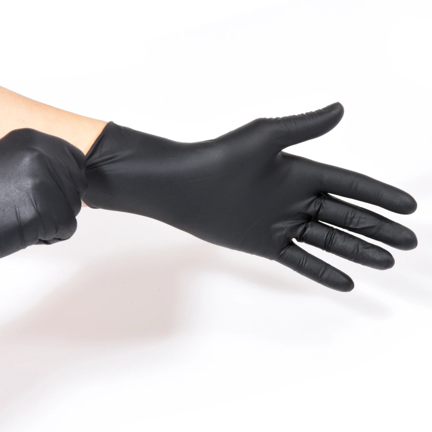 Handschuh (Nitril) schwarz S