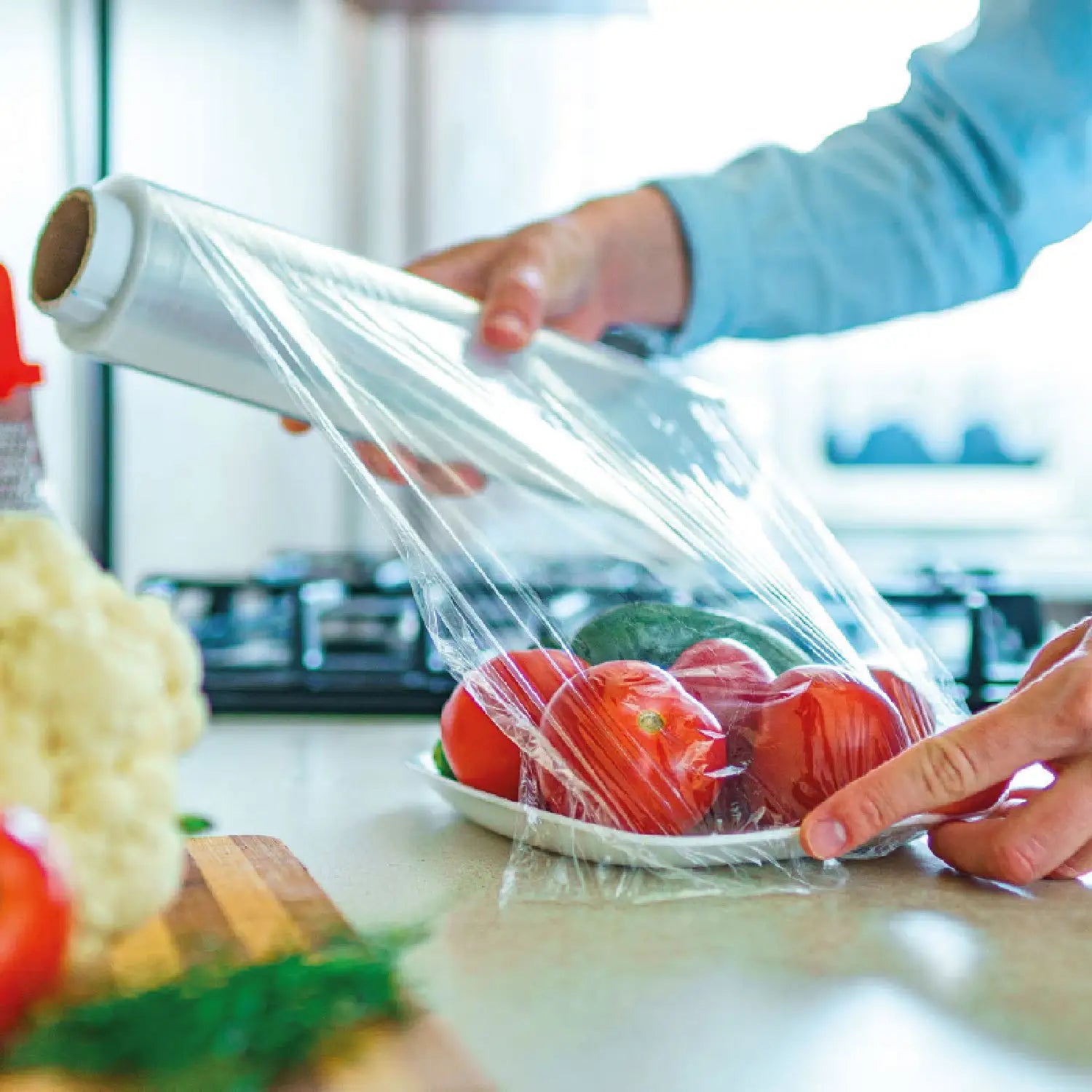 Firschhaltefolie (PE) einzeln verpackt
