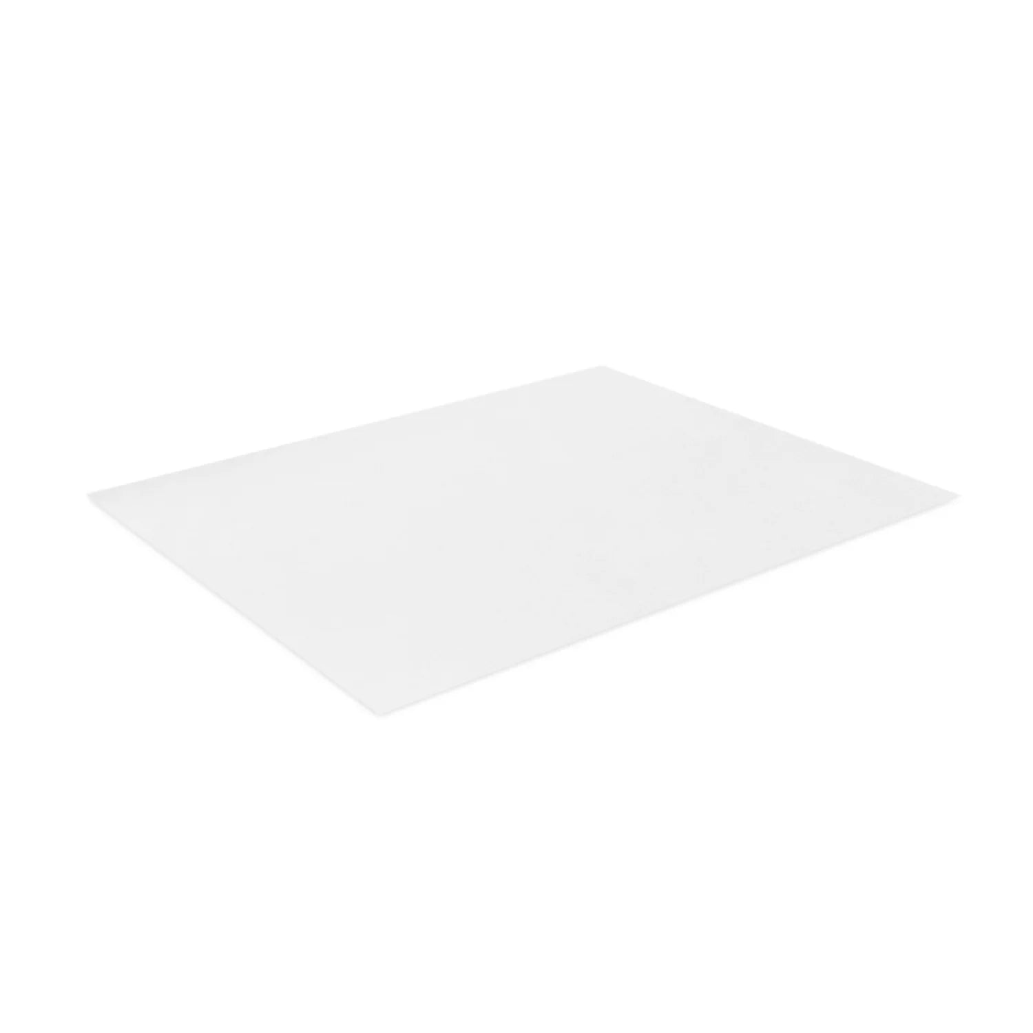 Backpapier Zuschnitt weiß