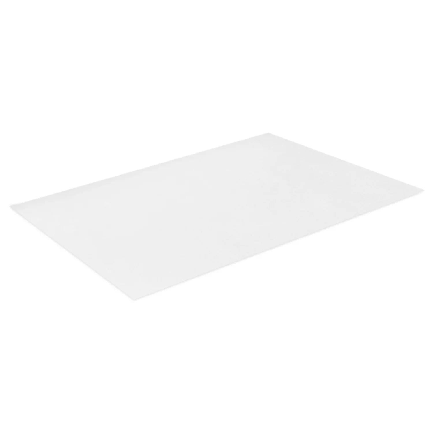 Backpapier Zuschnitt weiß